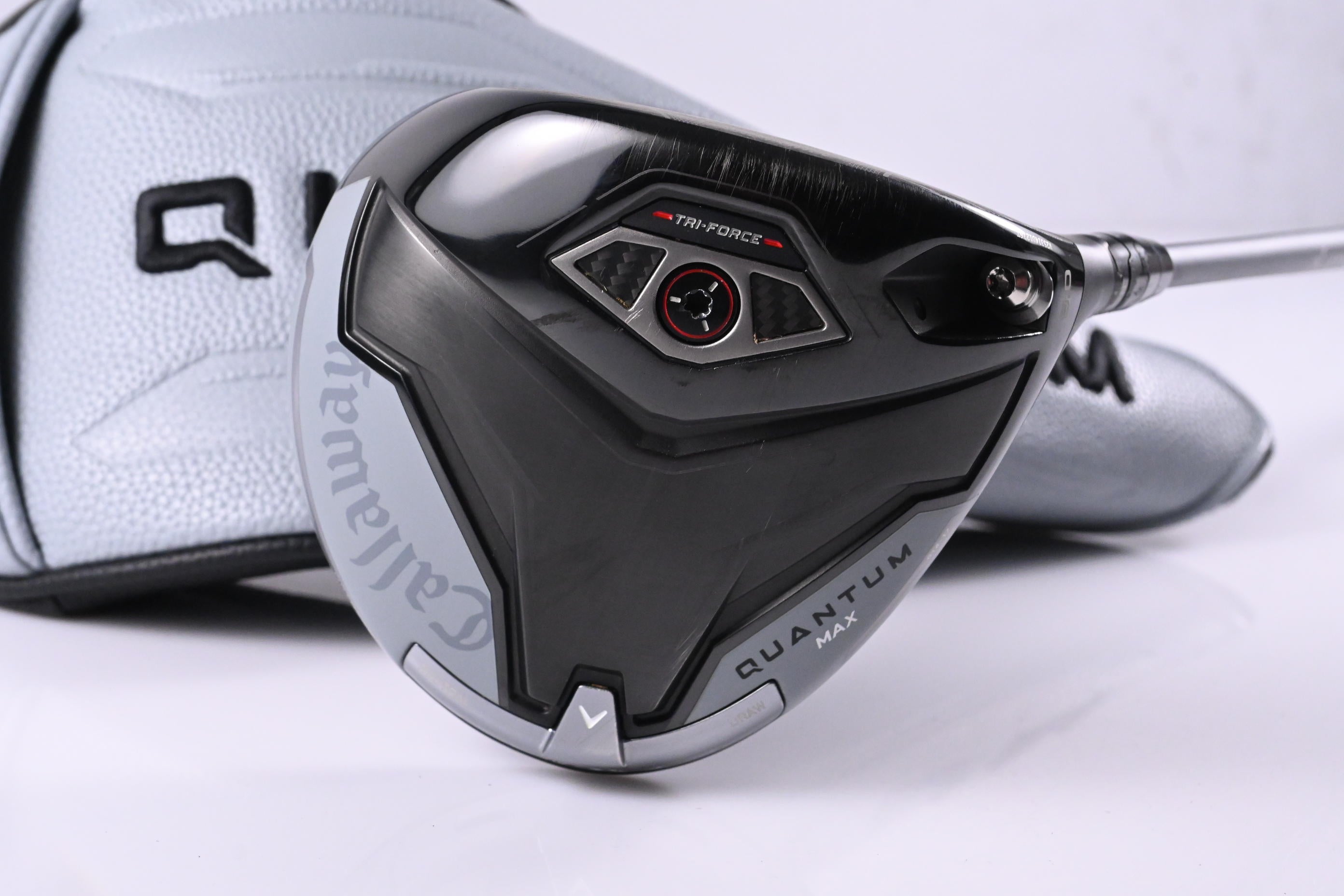 Callaway Quantum Max Drivers / 9 Degree / Stiff Flex Denali Frost Silver 50