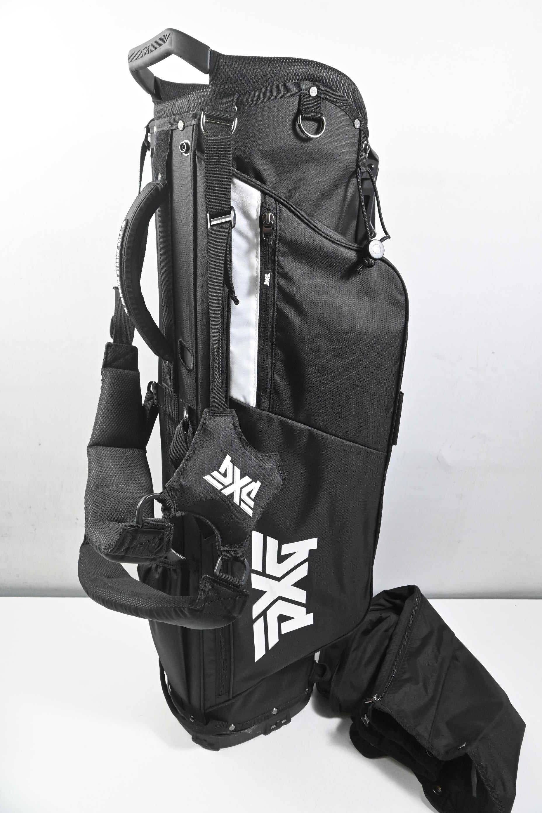 PXG Minimalist Stand Bag / 4-Way Divider / Black, White