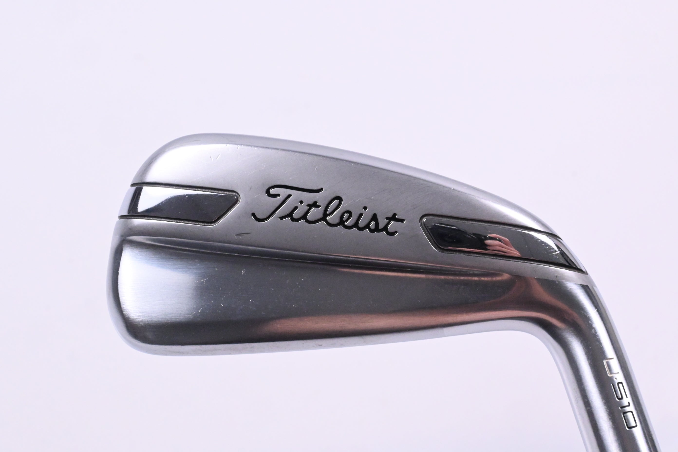 Titleist U510 #2 Iron / 18 Degree / Stiff Flex HZRDUS Smoke Black 80 Shaft
