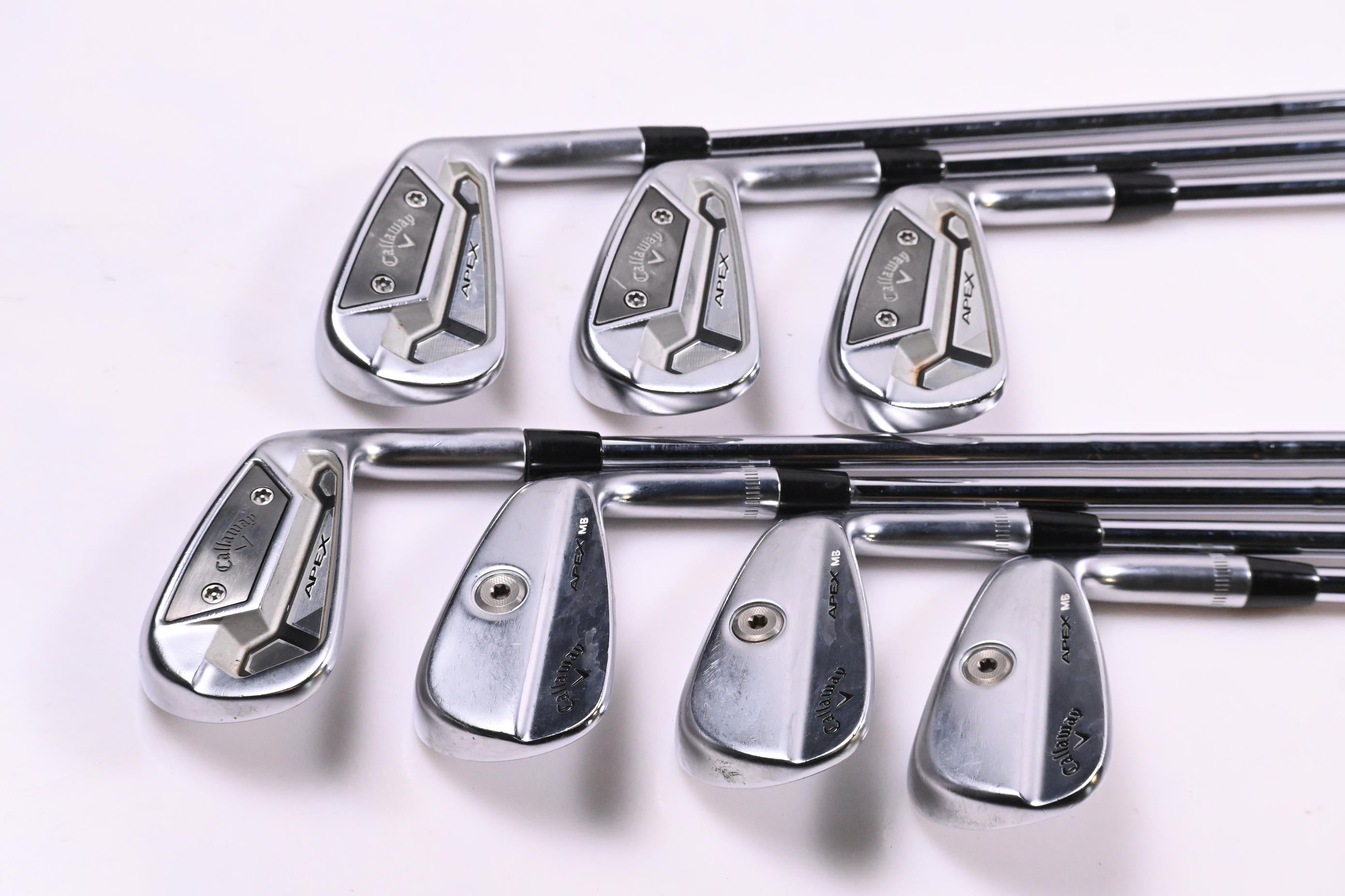 Callaway Apex TCB / MB Combo Irons / 4-PW / X-Flex Dynamic Gold X100 Shafts