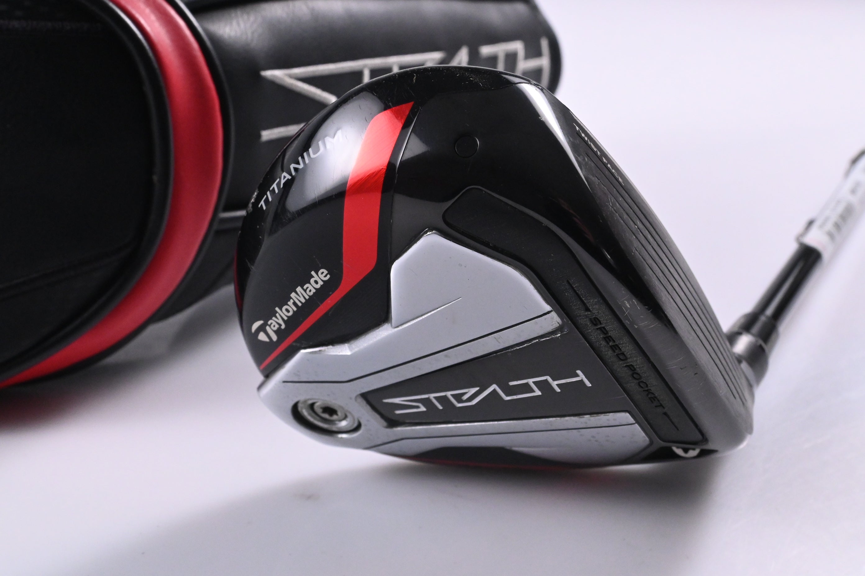 Taylormade Stealth Plus #3 Wood / 15 Degree / Stiff Flex HZRDUS Smoke Red RDX 75