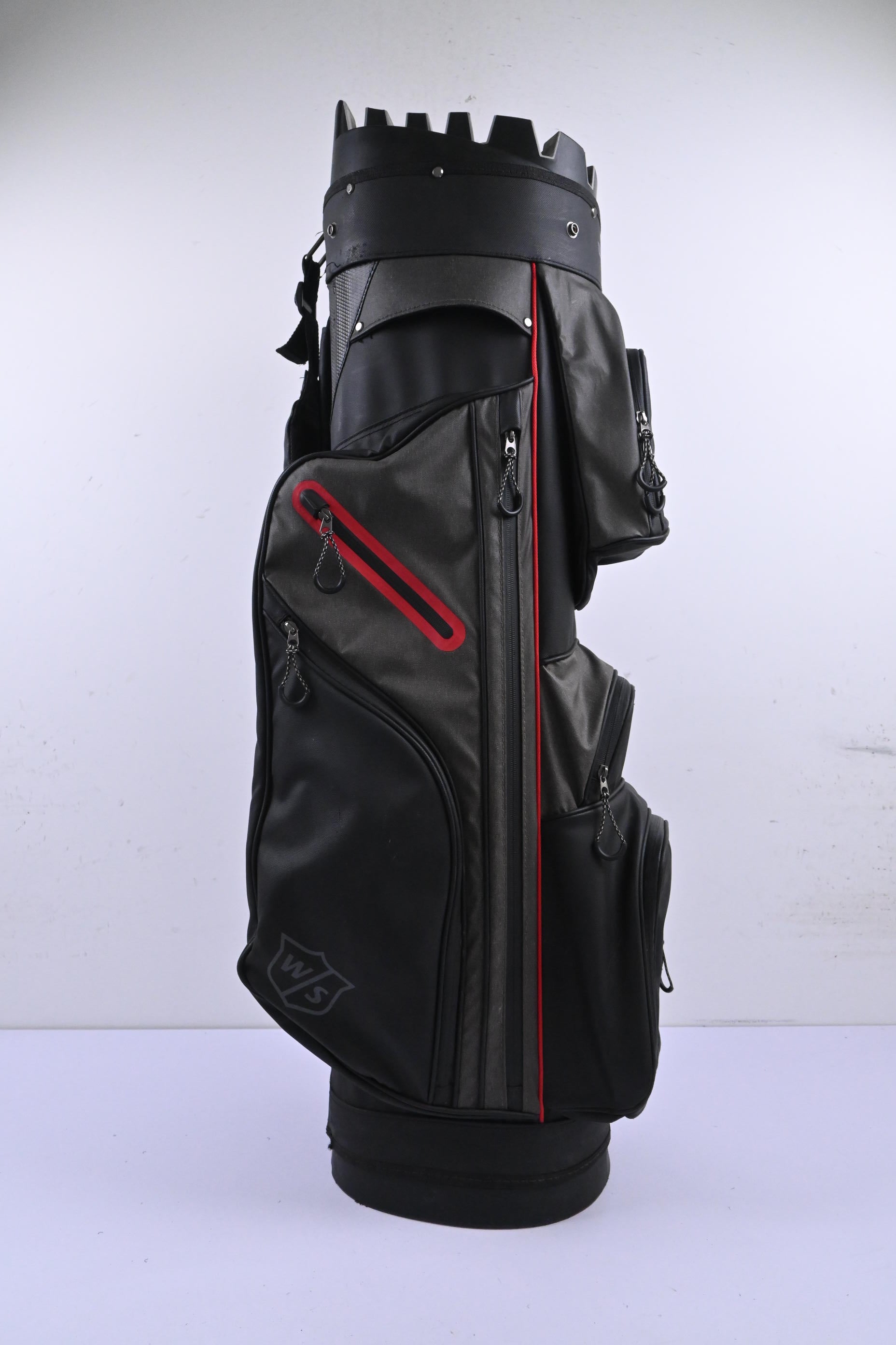 Wilson iLock Dry Cart Bag / 15-Way Divider / Black & Grey