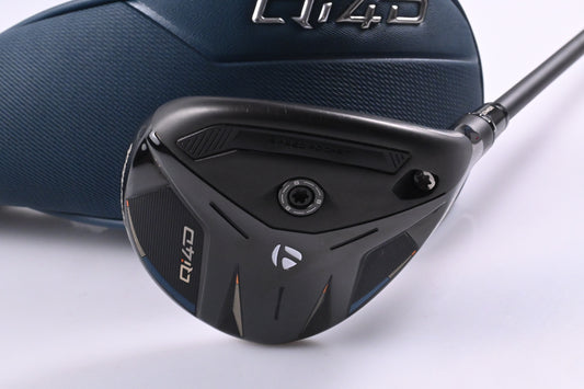 Taylormade Qi4D #9 Wood / 24 Degree / Stiff Flex Mitsubishi Reax 65 Shaft