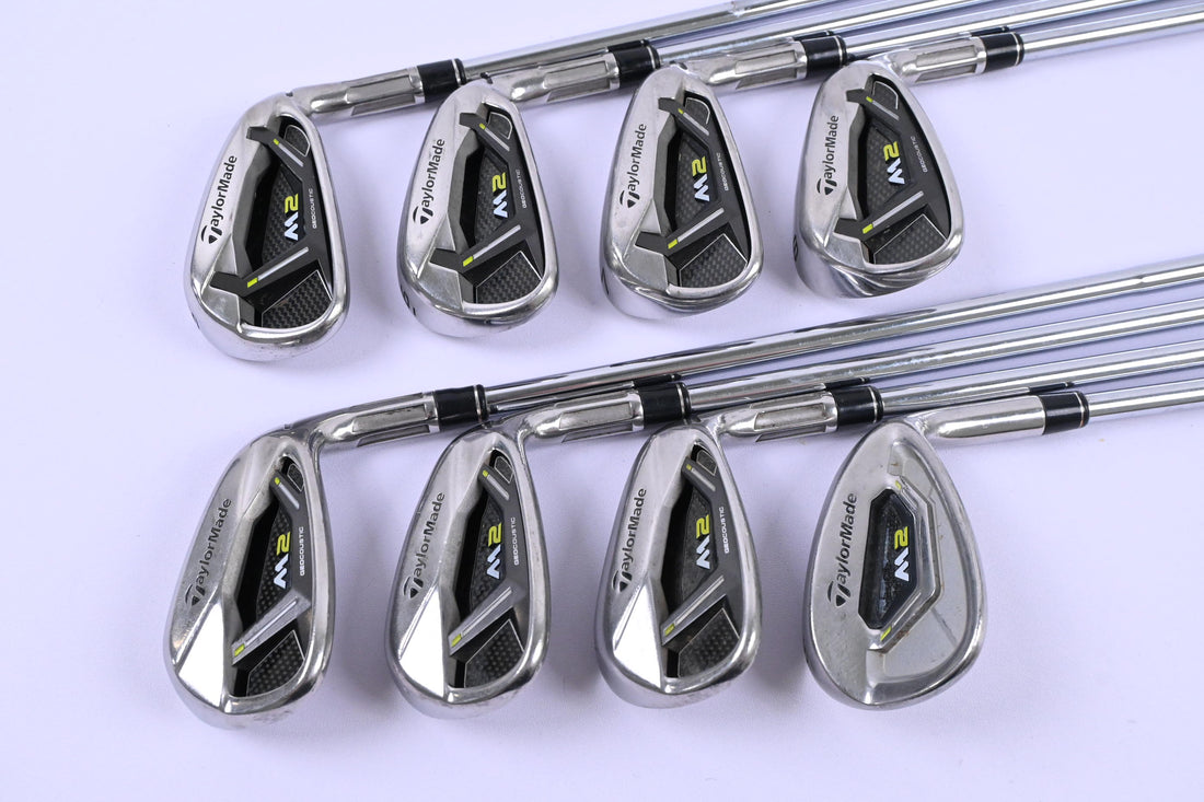 Taylormade M2 2017 Irons / 5-PW+GW+SW / Regular Flex REAX 88 Shafts