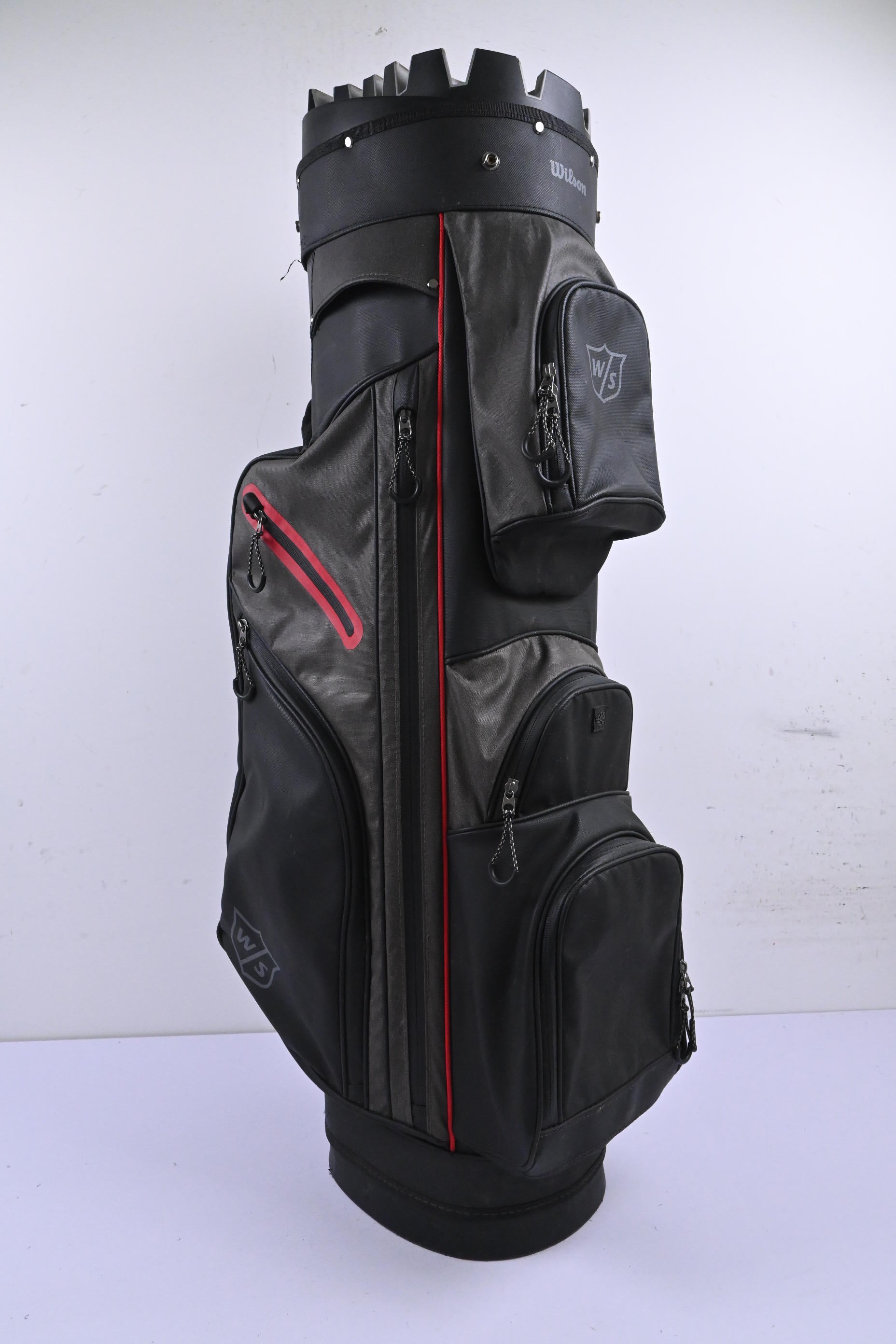 Wilson iLock Dry Cart Bag / 15-Way Divider / Black & Grey