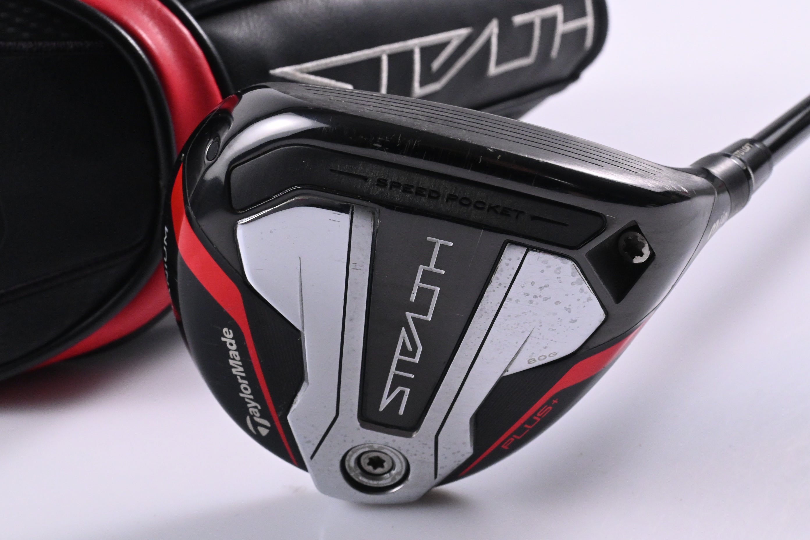Taylormade Stealth Plus #3 Wood / 15 Degree / Stiff Flex HZRDUS Smoke Red RDX 75