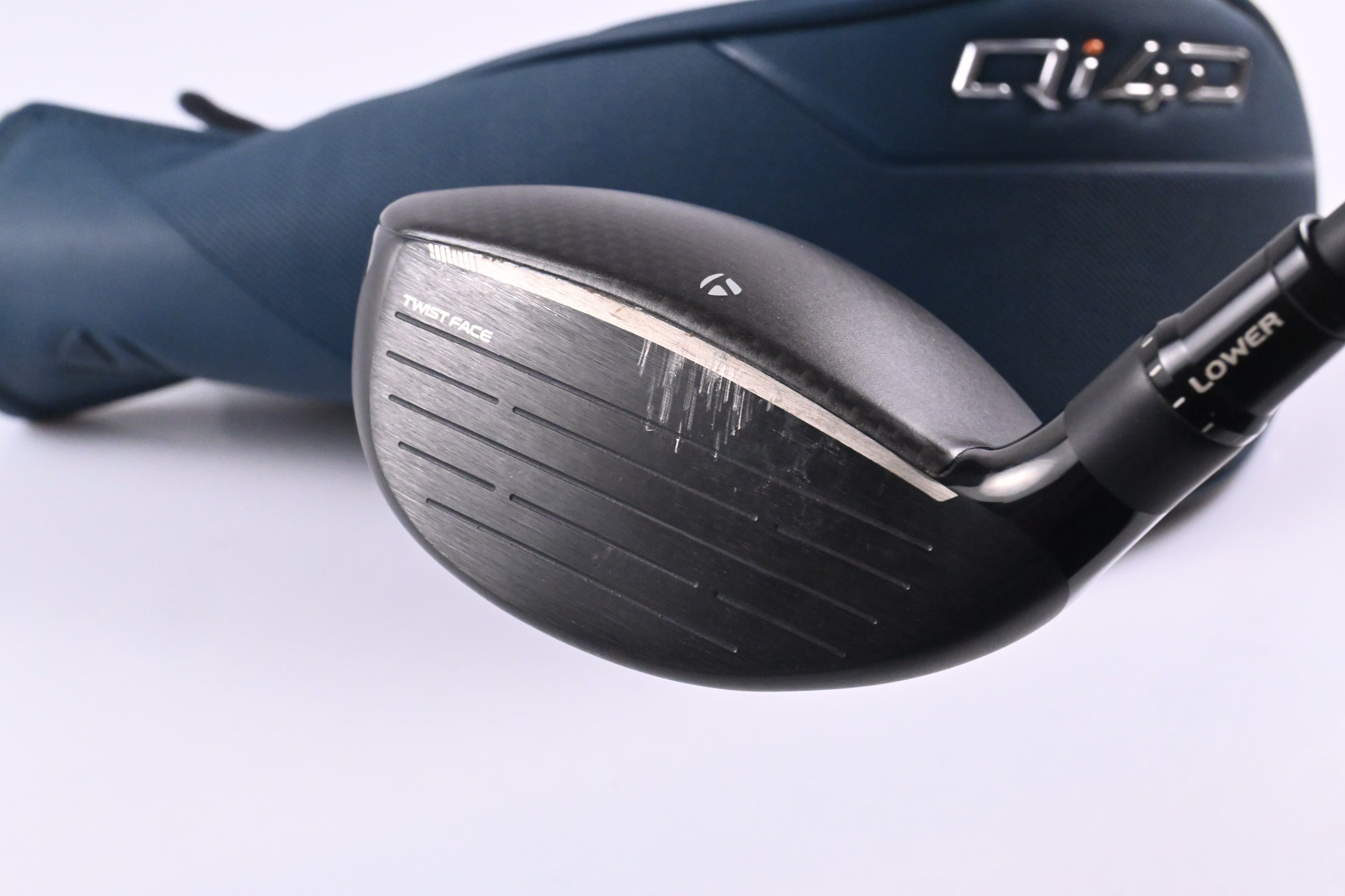 Taylormade Qi4D #9 Wood / 24 Degree / Stiff Flex Mitsubishi Reax 65 Shaft
