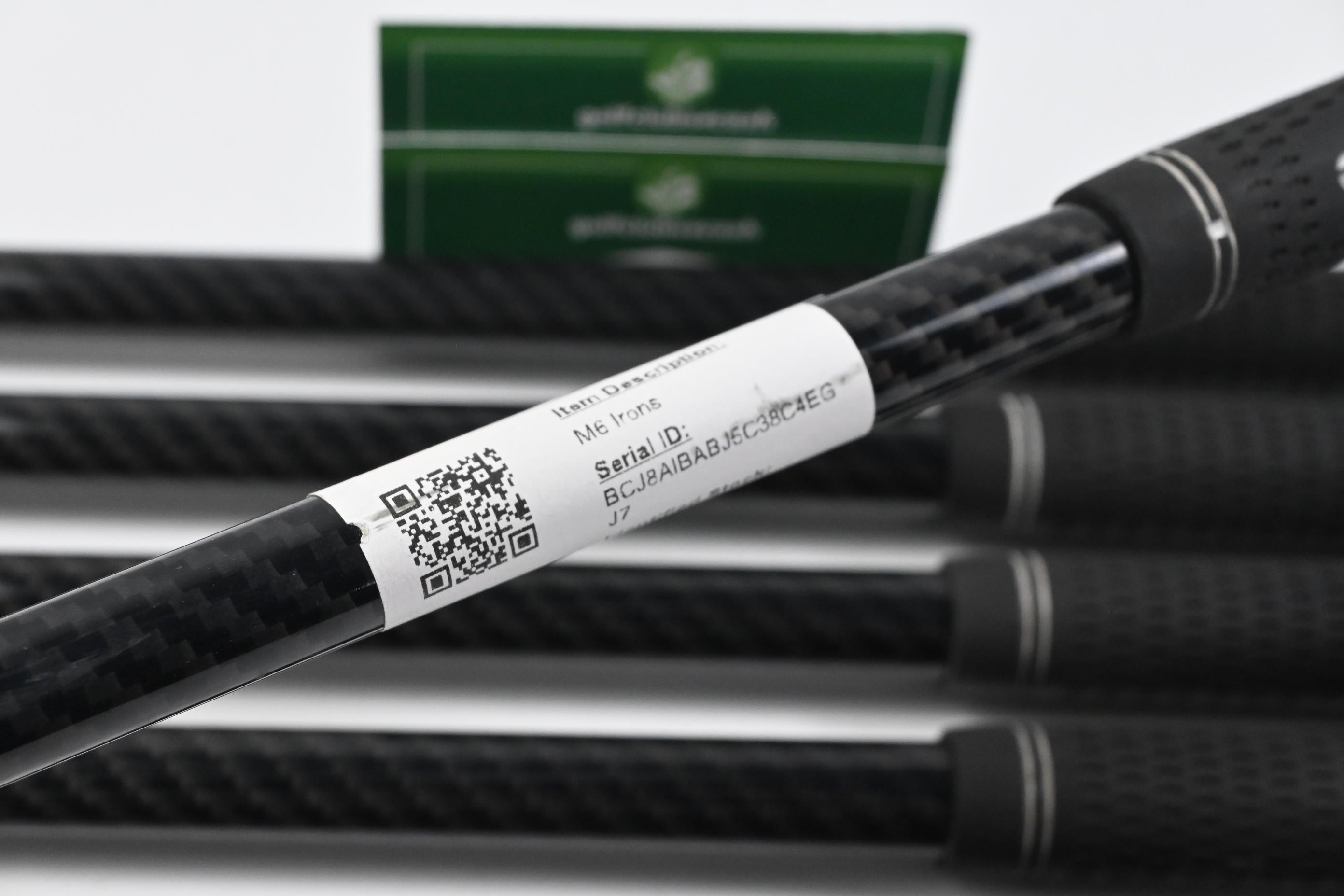 Taylormade M6 Irons / 7-PW+GW+SW / Stiff Flex Tensei CK Red 80 Shaft