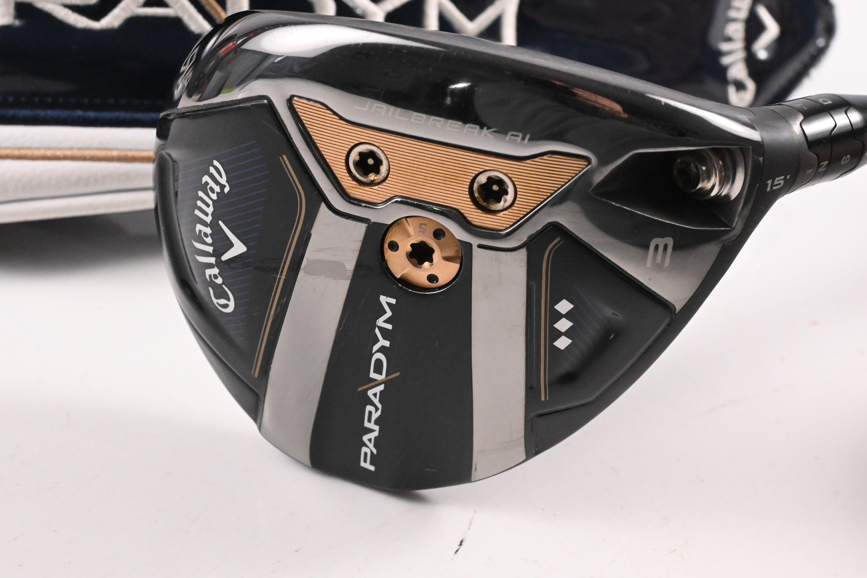 Callaway Paradym Triple Diamond #3 Wood / 15 Degree / X-Flex Kai'li White 70