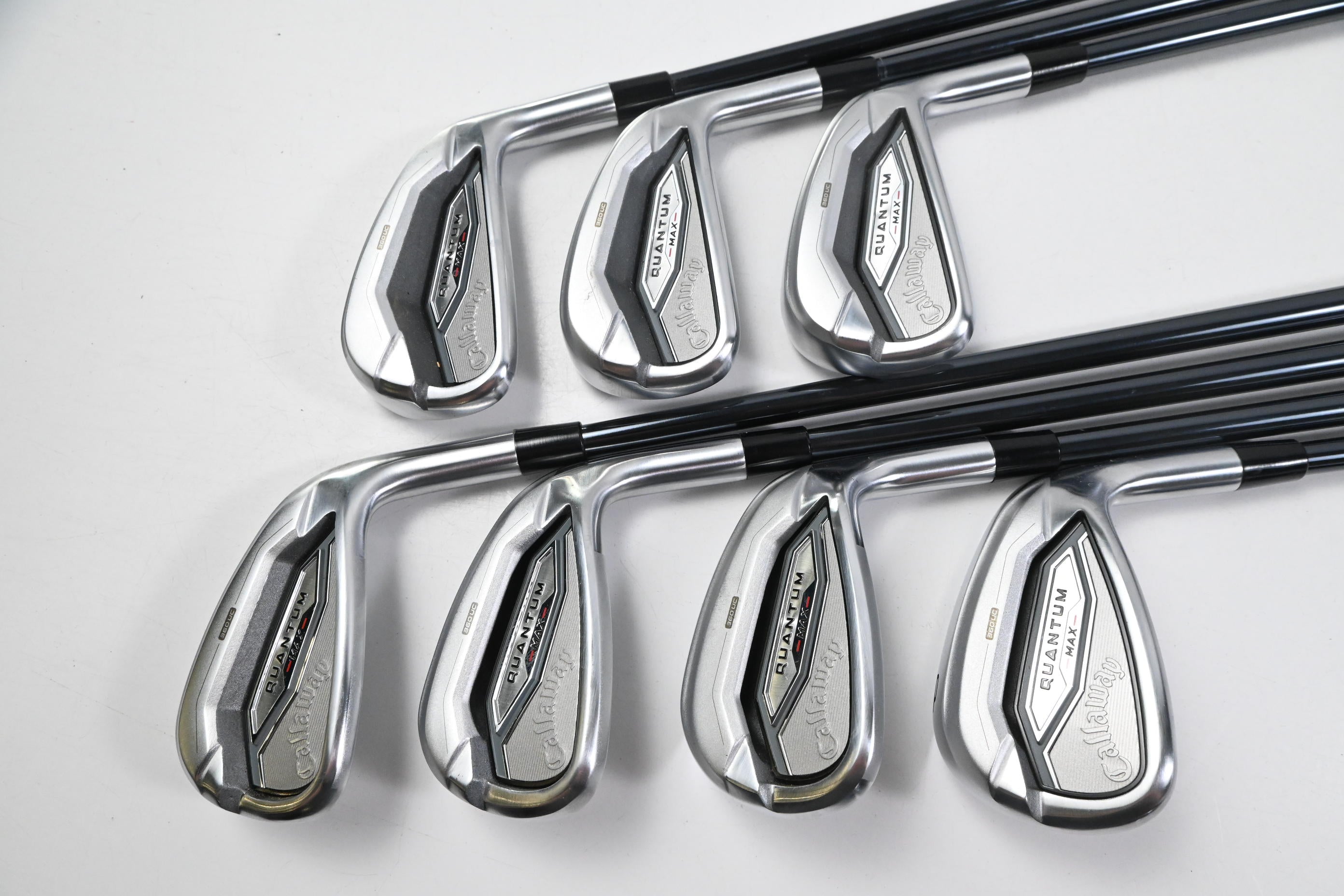 Callaway Quantum Max Irons / 5-PW+GW / Regular Flex UST Mamiya HX Recoil Dart 70