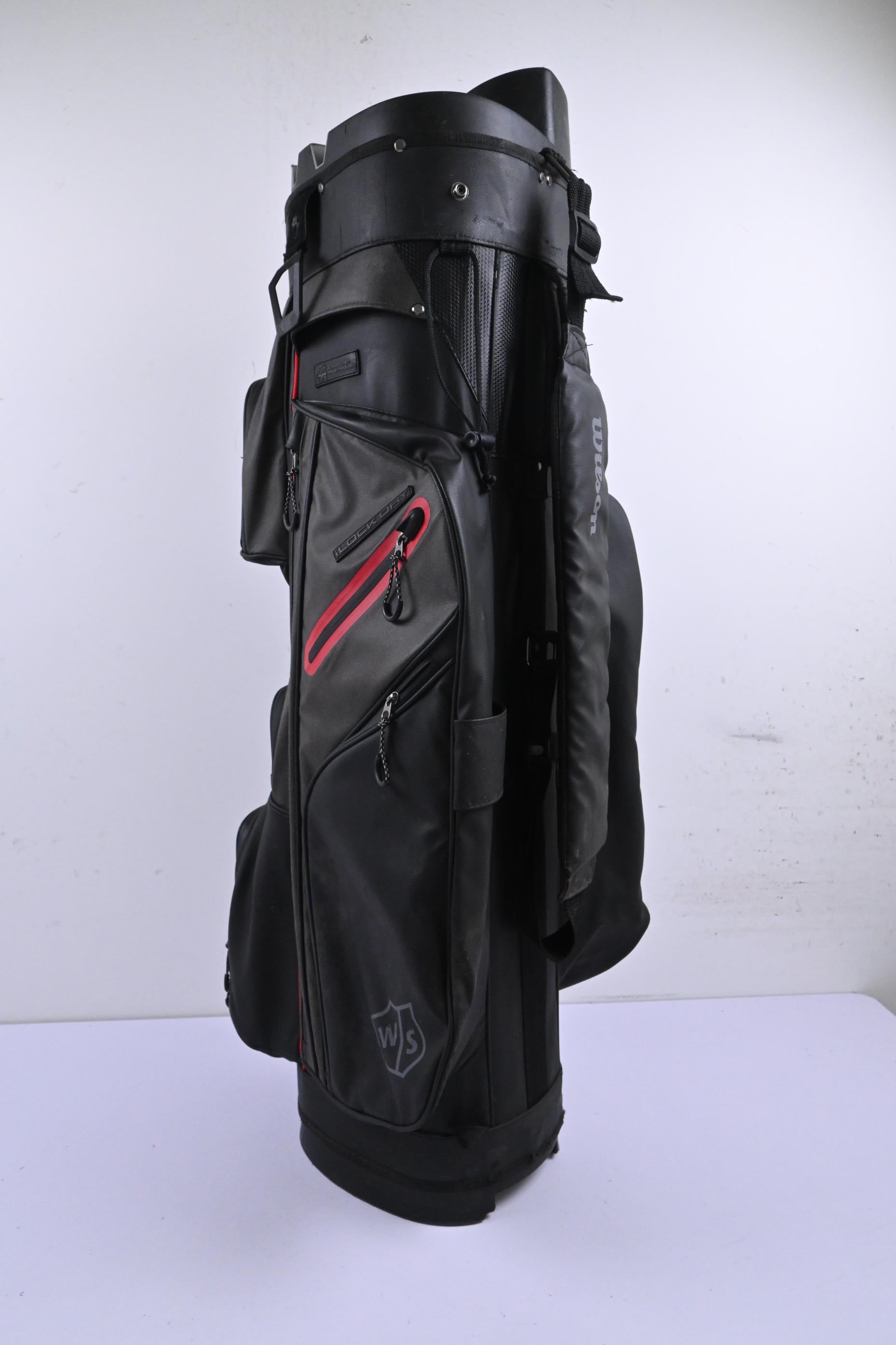 Wilson iLock Dry Cart Bag / 15-Way Divider / Black & Grey