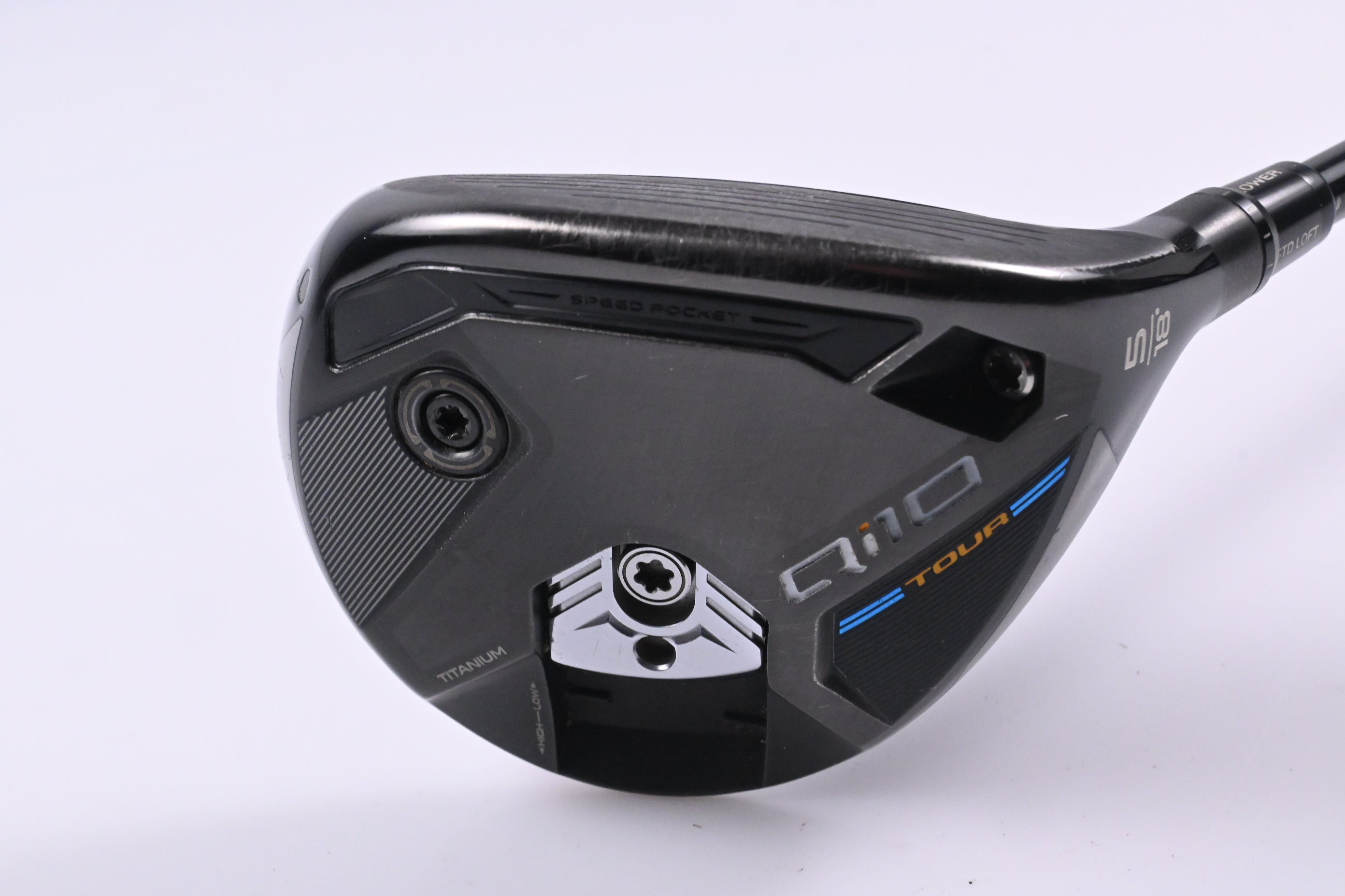 Taylormade Qi10 Tour #5 Wood / 18 Degree / X-Flex Kai'li Blue 60 Shaft