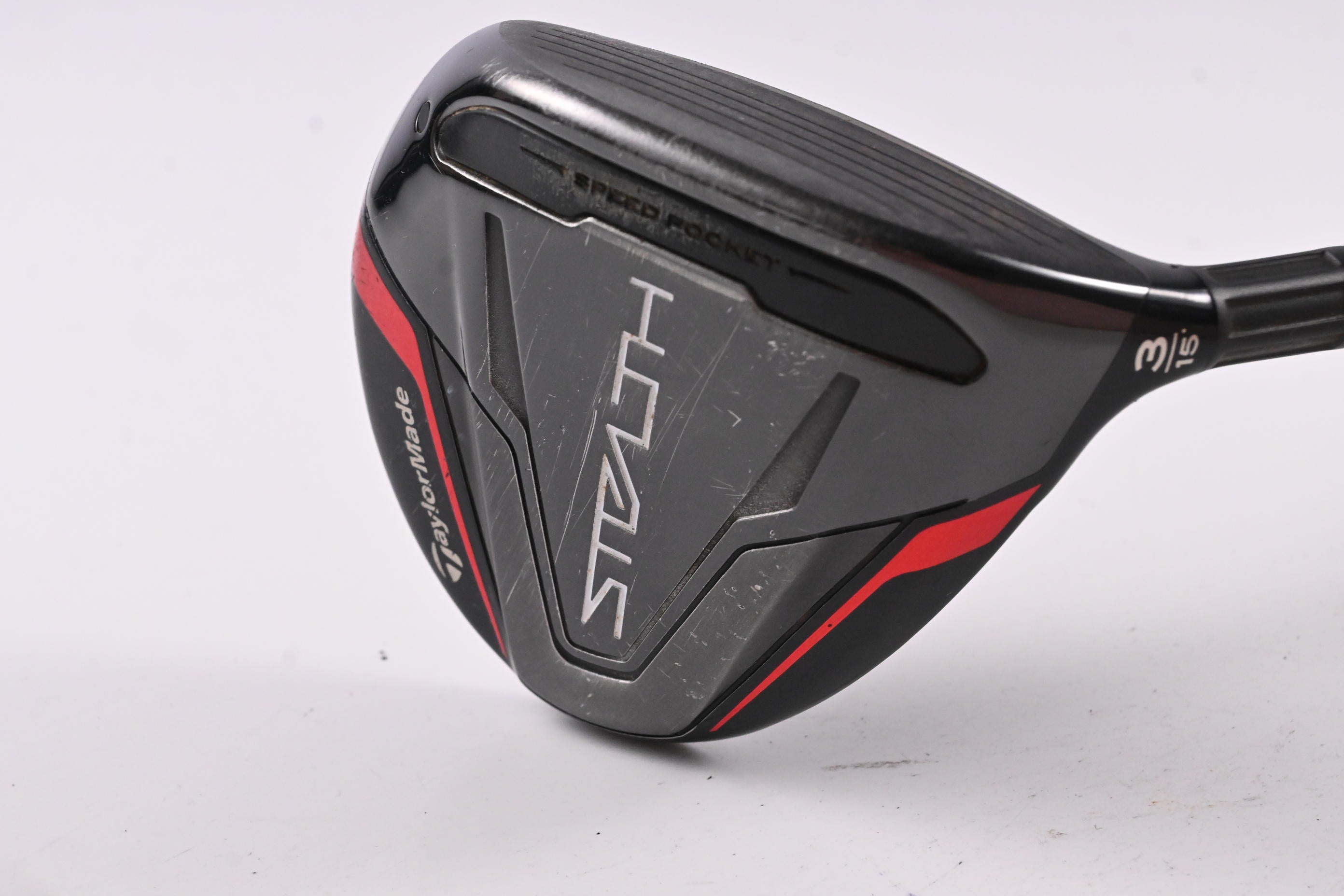 Taylormade Stealth #3 Wood / 15 Degree / Stiff Flex HZRDUS RDX Smoke Blue 70