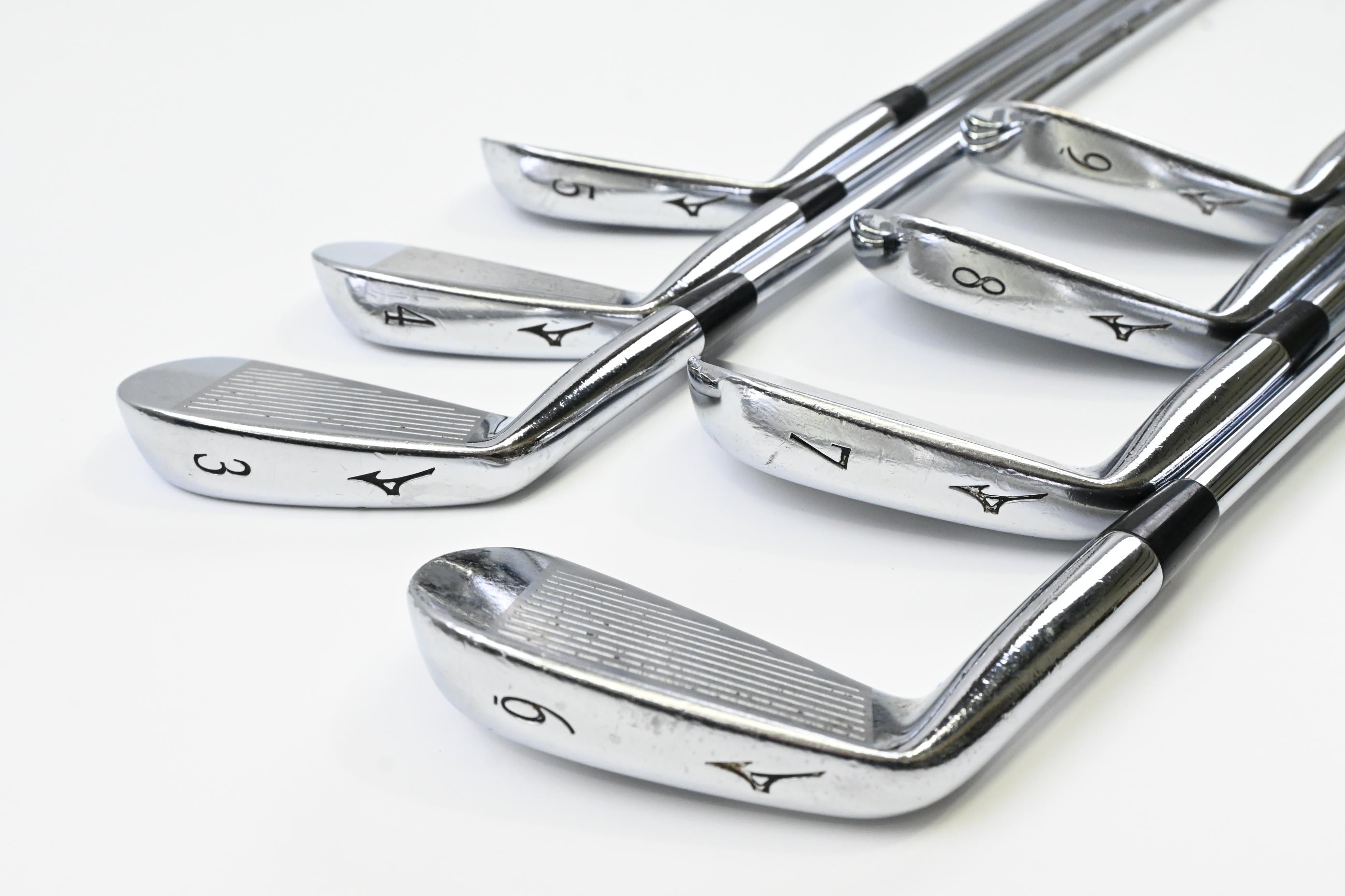 Mizuno MP-62 Irons / 3-9 / Stiff Flex Dynamic Gold S300 Shafts