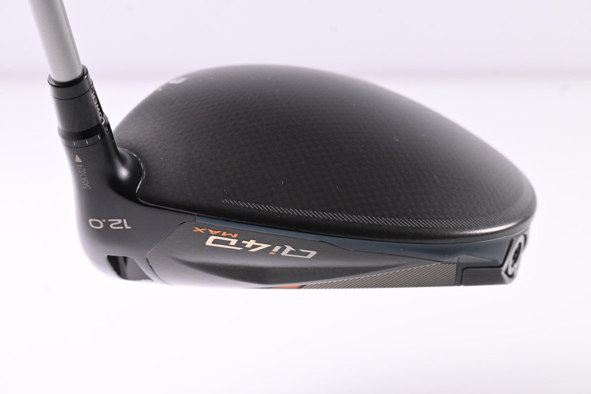 Taylormade Qi4D Max Driver / 12 Degree / Senior Flex Fujikura SpeederNX TCS 50