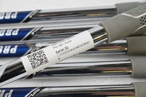 Mizuno Pro 221 Irons / 5-PW / Stiff Flex Project X Shafts