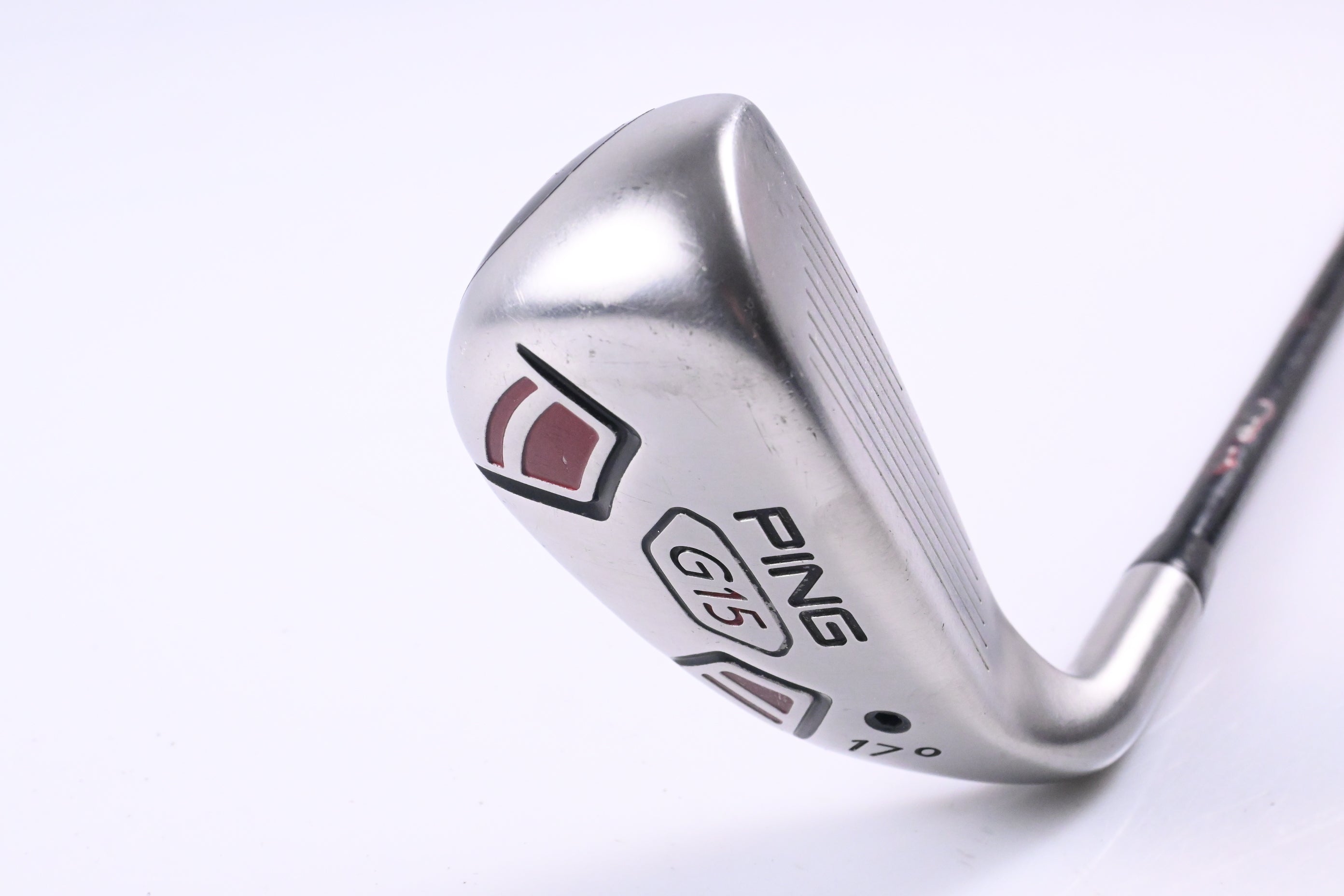Ping G15 #2 Hybrid / 17 Degree / Stiff Flex Aldila Serrano 85 Shaft
