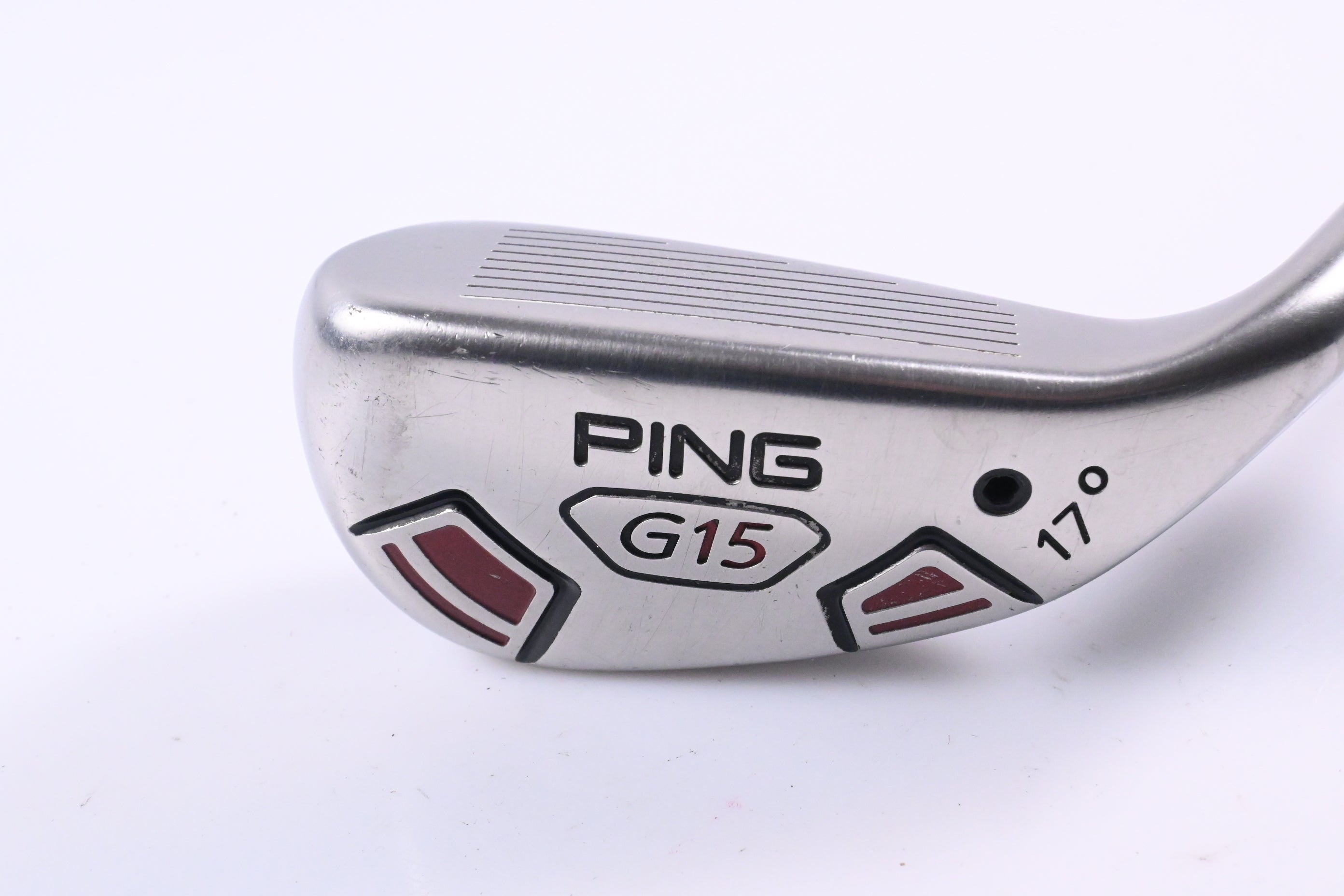 Ping G15 #2 Hybrid / 17 Degree / Stiff Flex Aldila Serrano 85 Shaft
