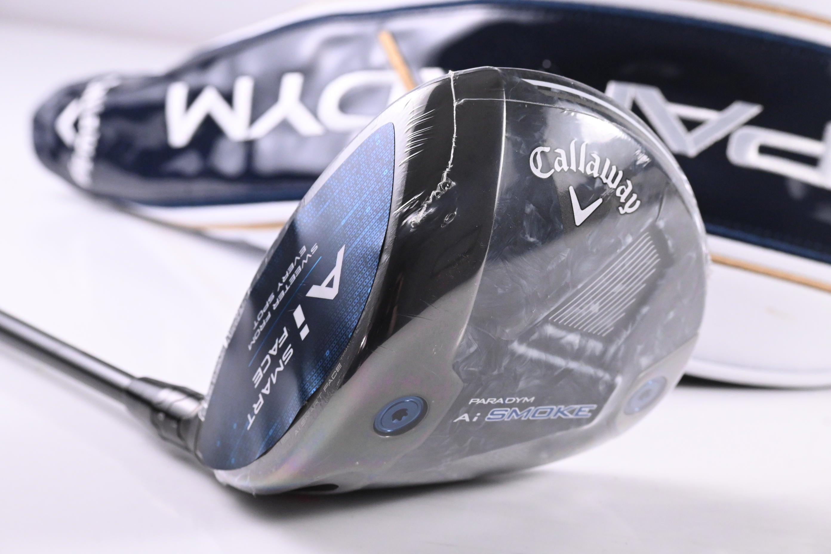 Left Hand Callaway Paradym Ai Smoke TD Driver / 9 Degree / Stiff Flex Denali