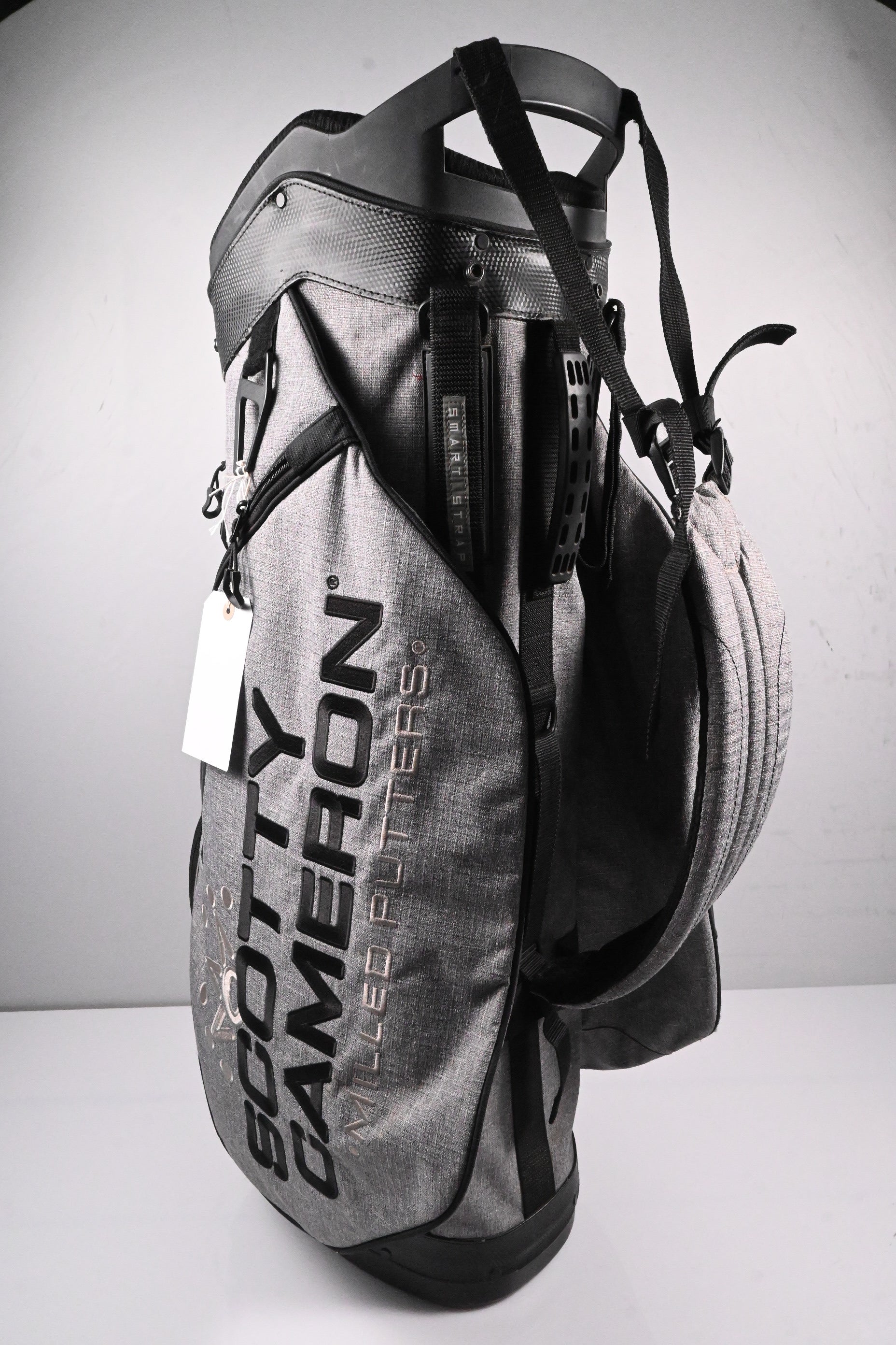 Scotty Cameron Circle T Heather Grey Tour Bag / 4-Way Divider / Grey, Black