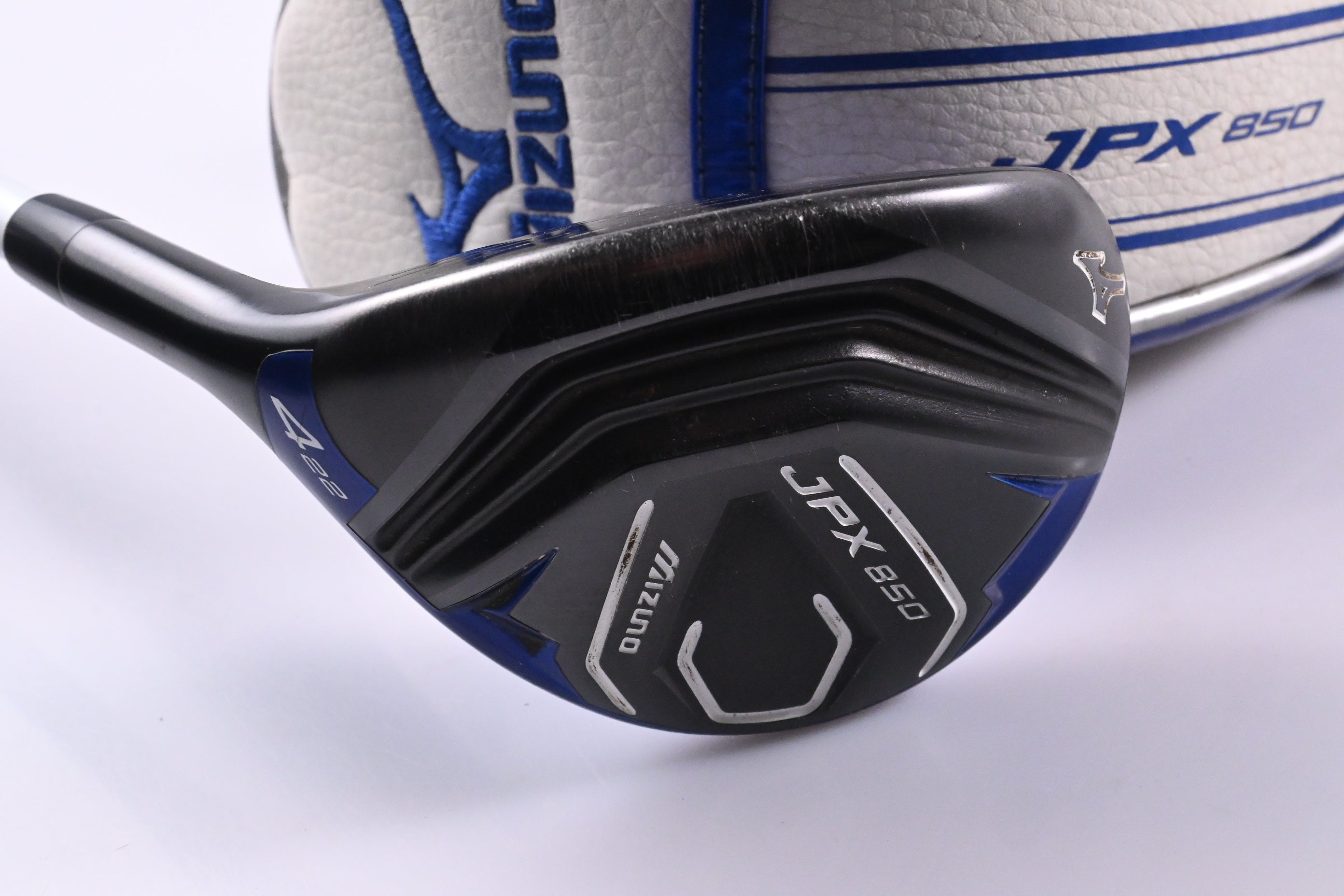 Left Hand Mizuno JPX 850 #4 Hybrid / 22 Degree / Regular Flex Mizuno Orochi 65