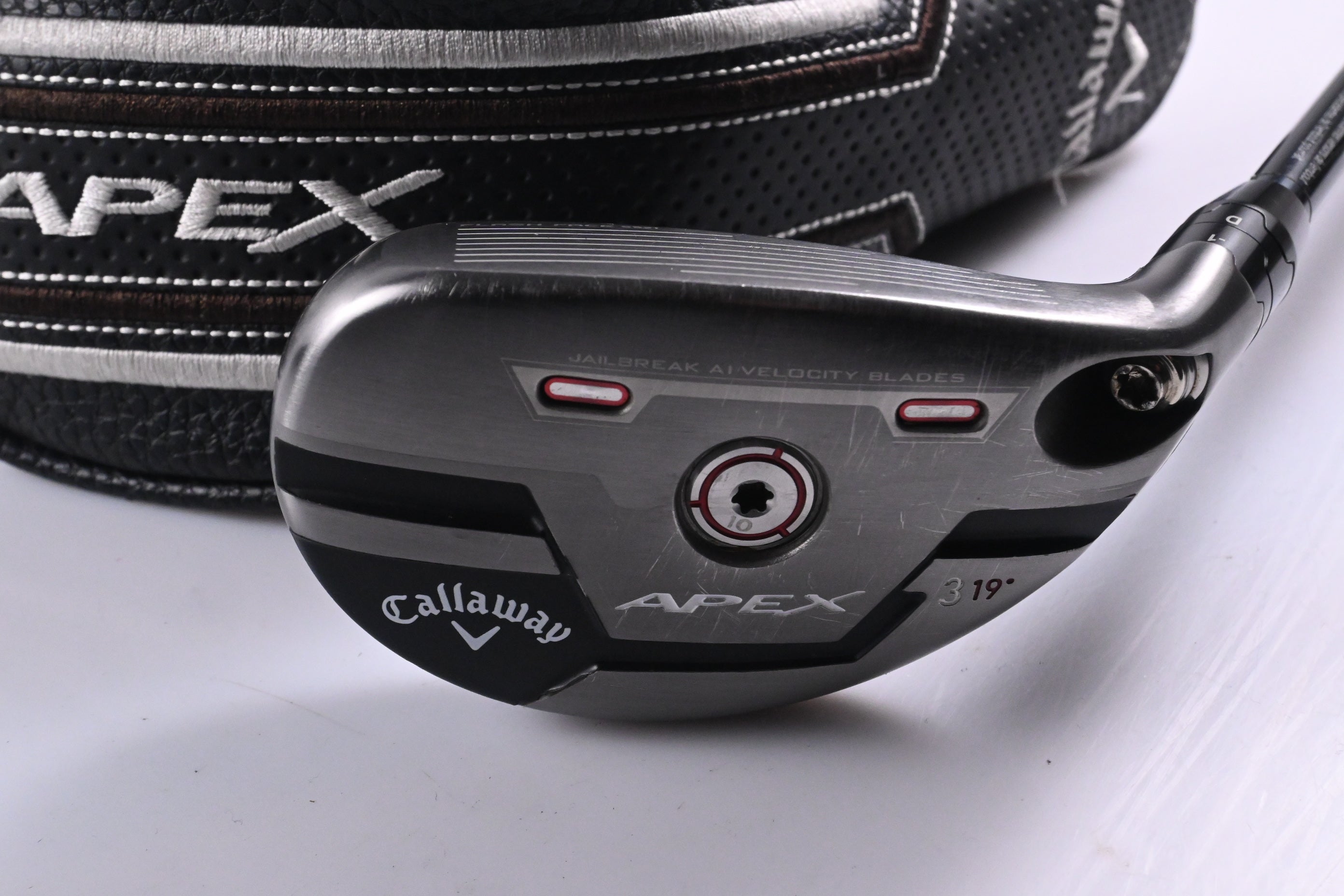 Callaway Apex 21 #3 Hybrid / 19 Degree / Regular Flex UST Mamiya Recoil Dart 75