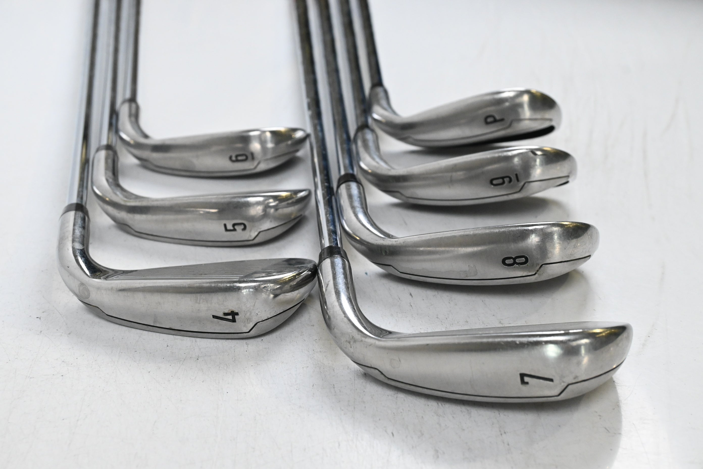 Left Hand Callaway XR Irons / 4-PW / Regular Flex Speedstep 80 Shafts