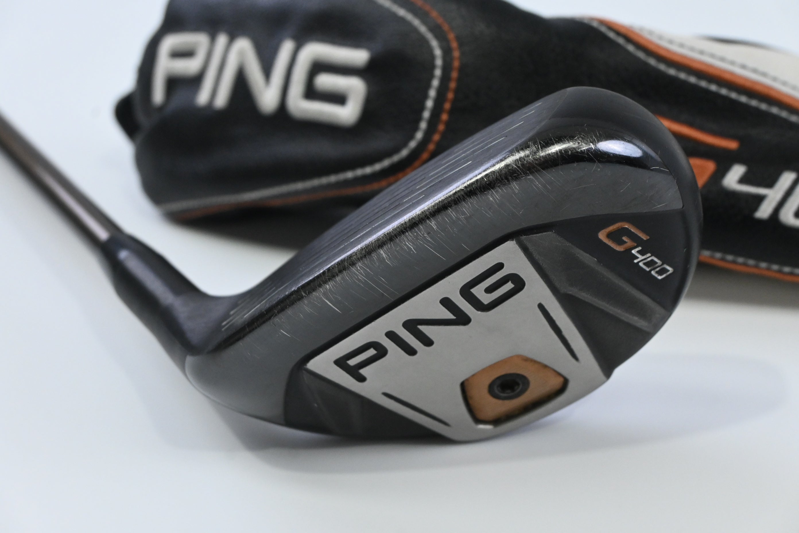 Left Hand Ping G400 #6 Hybrid / 30 Degree / Regular Flex Ping Alta CB 70 Shaft