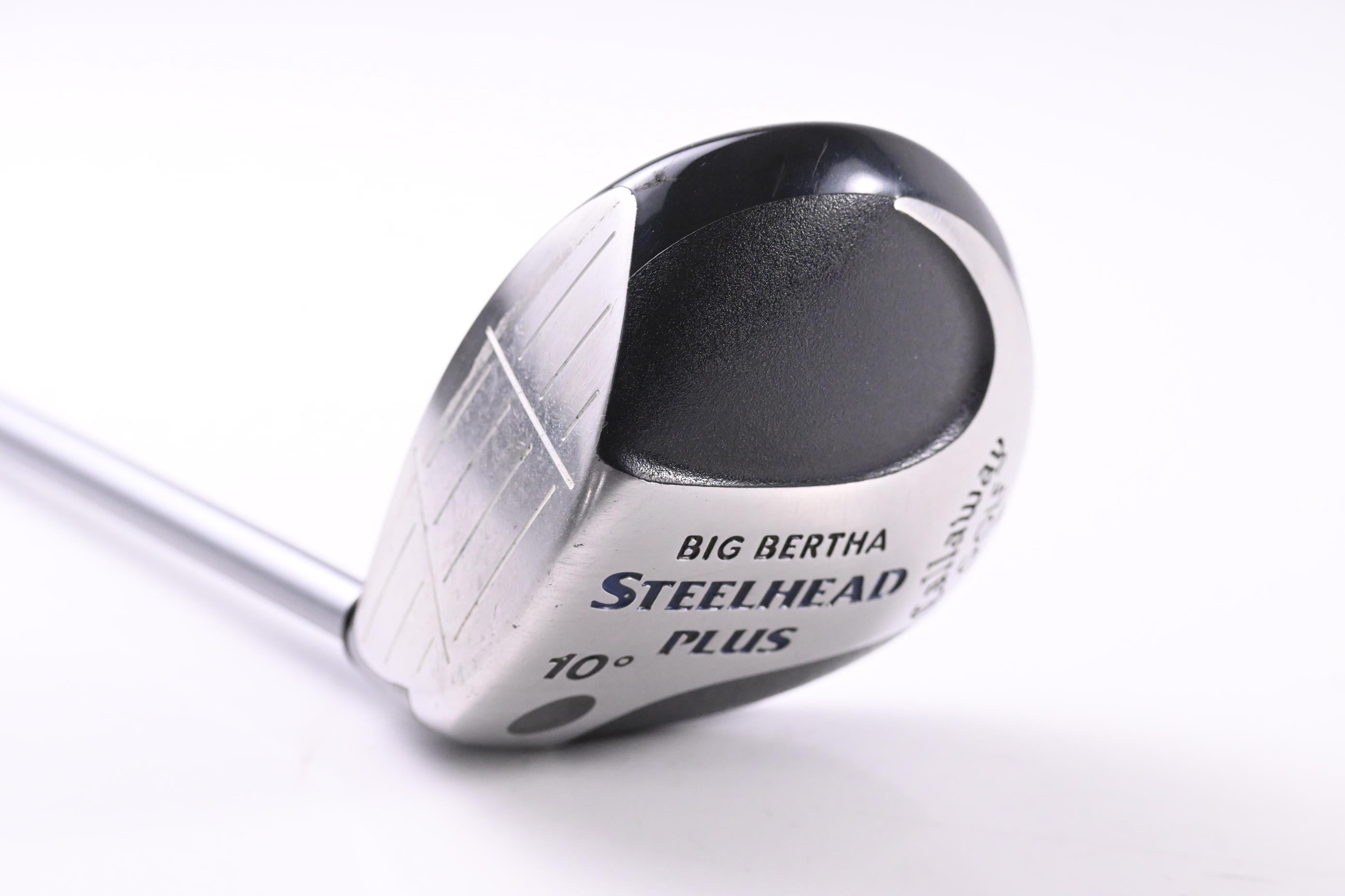 Left Hand Callaway Steelhead Plus Driver / 10 Degree / Firm Flex Steelhead Plus