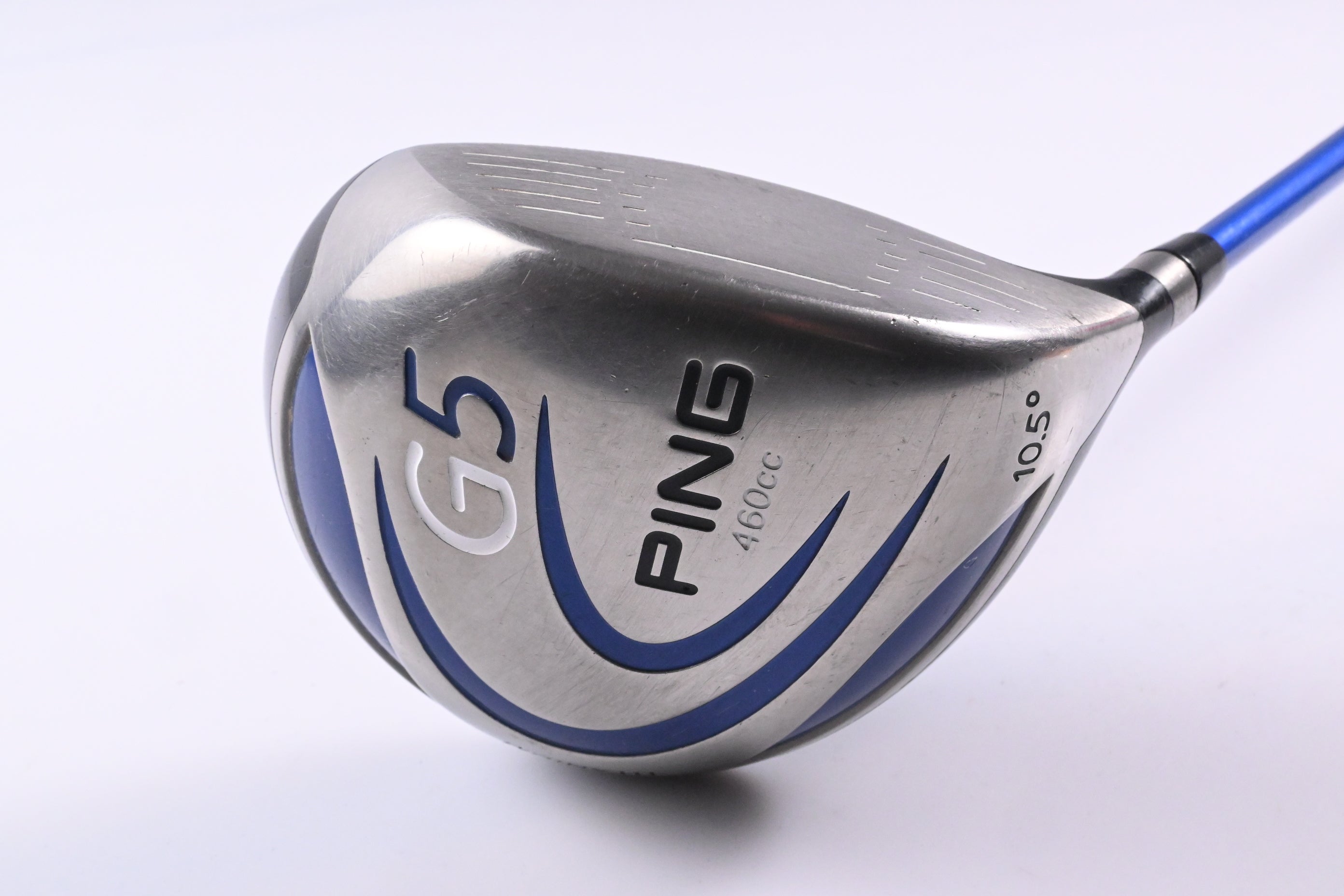 Ping G5 Driver / 10.5 Degree / Regular Flex Grafalloy Prolaunch Blue 65 Shaft