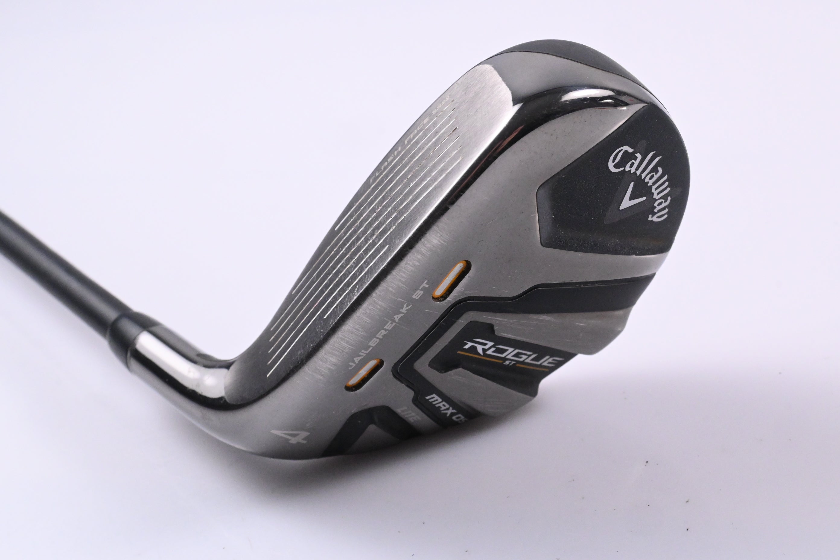 Left Hand Callaway Rogue ST Max Lite #4 Hybrid / 21 Degree Regular Flex Aldila