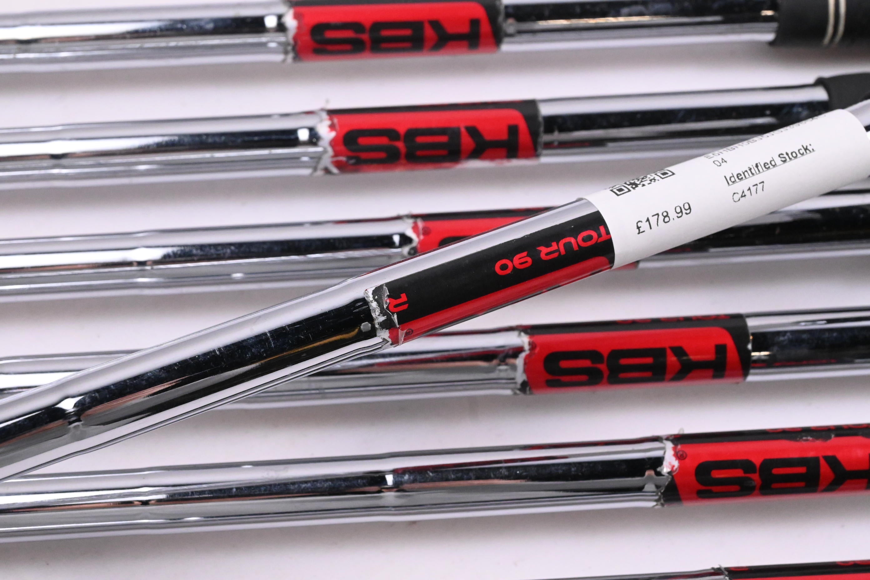 Benross Evolution R Irons / 4-PW / Regular Flex KBS Tour 90 Shafts