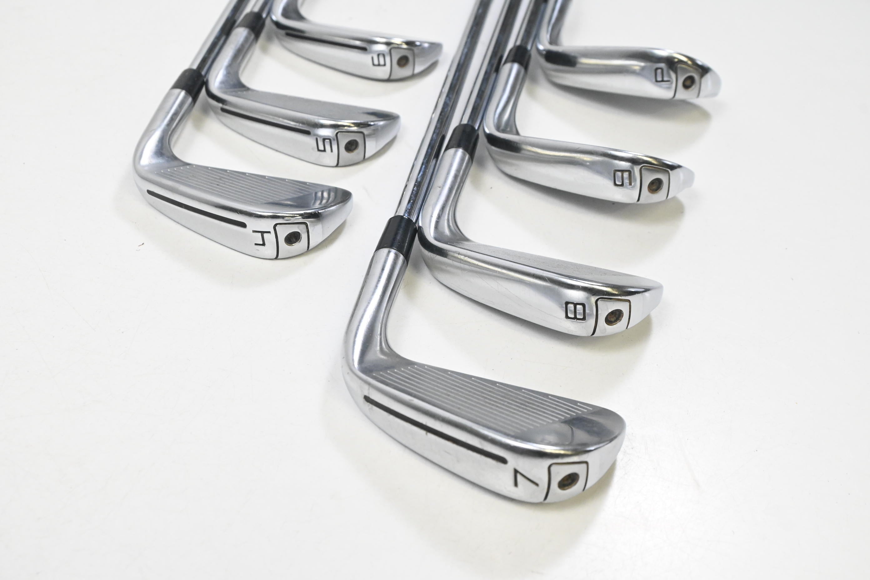 Left Hand Taylormade P790 2019 Irons / 4-PW / Regular Flex N.S.Pro 50GH Shafts
