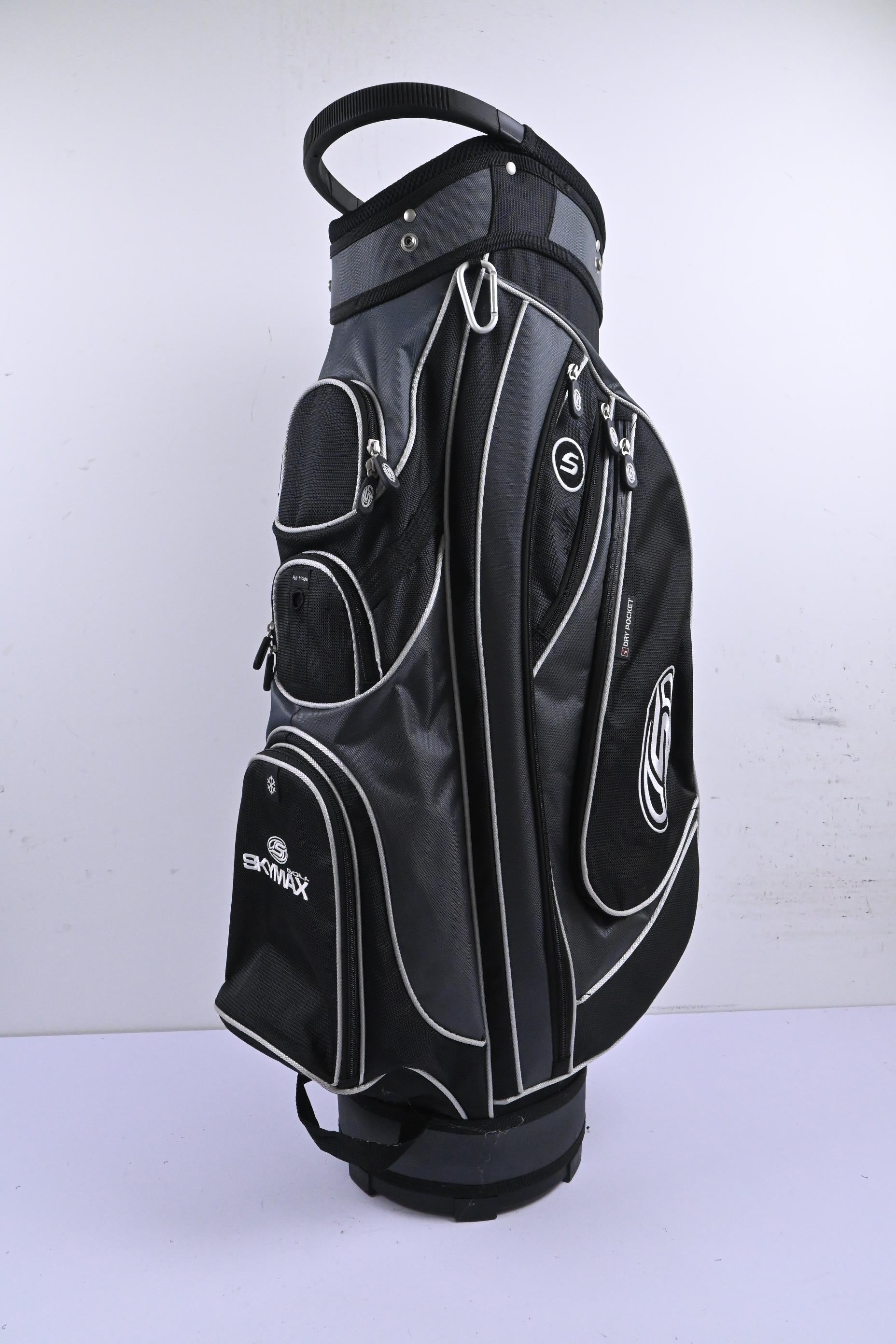 Skymax Cart Bag / 14-Way Divider / Black & Grey