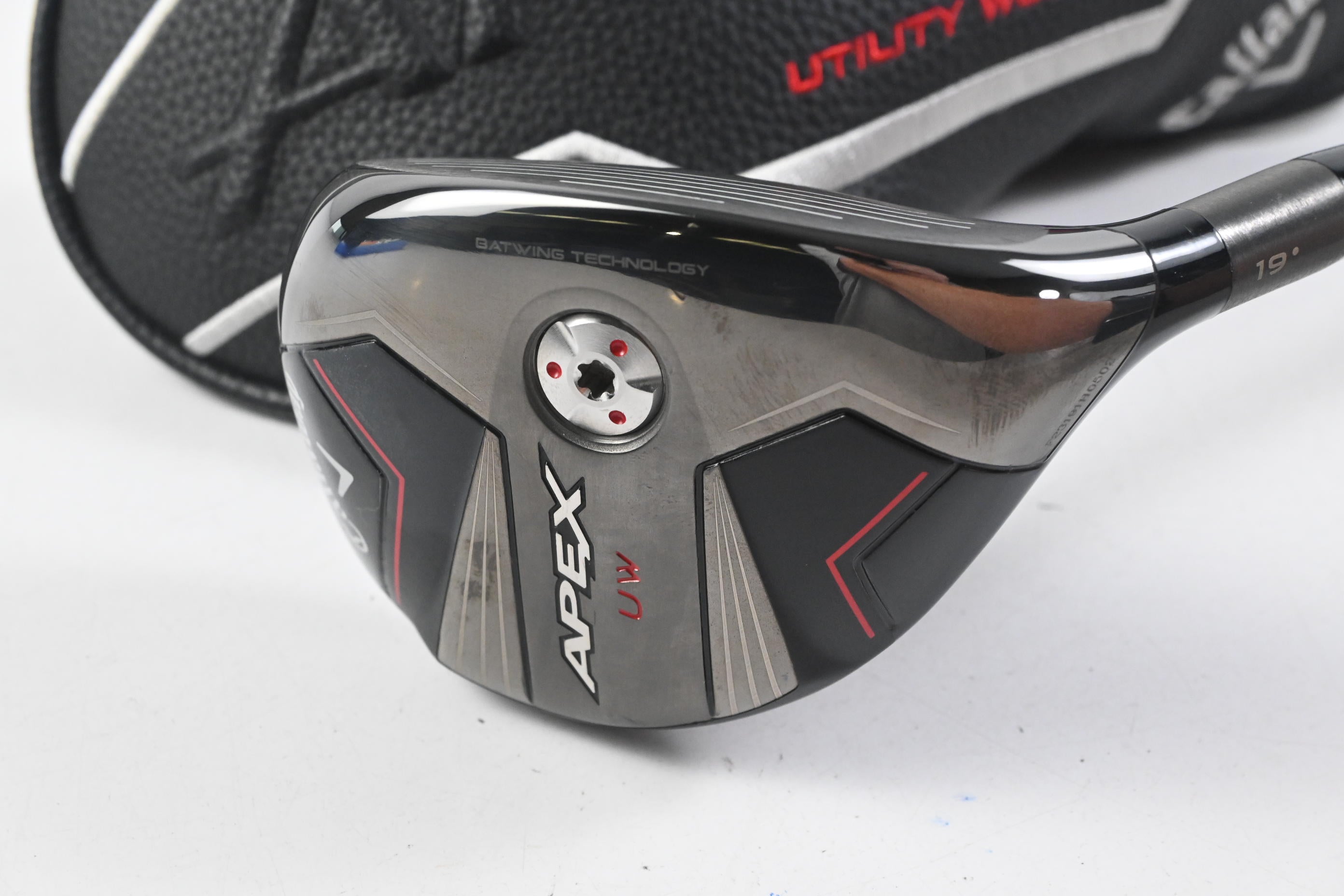 Callaway Apex UW 24 #3 Hybrid / 19 Degree / Stiff Flex MMT Black 70 Shaft