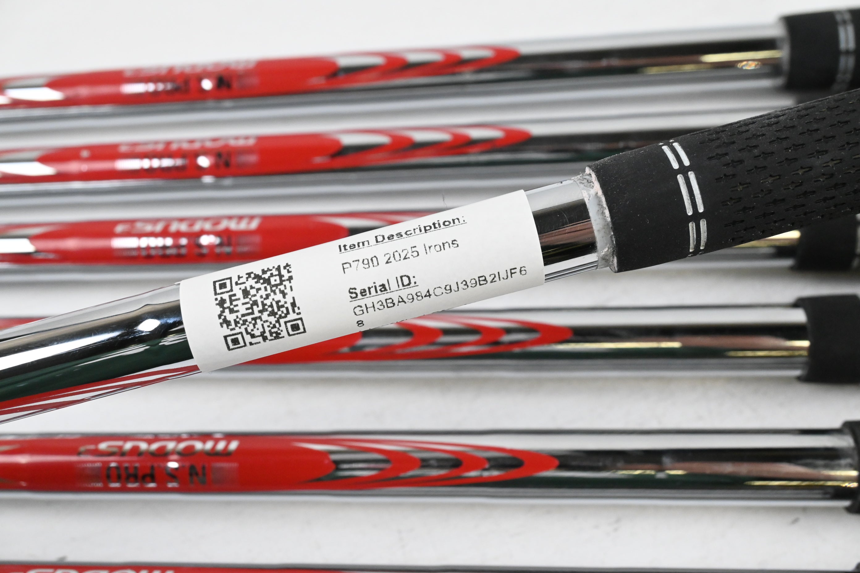 Taylormade P790 2025 Irons / 4-PW / Stiff Flex N.S.Pro Modus3 Tour105 Shafts