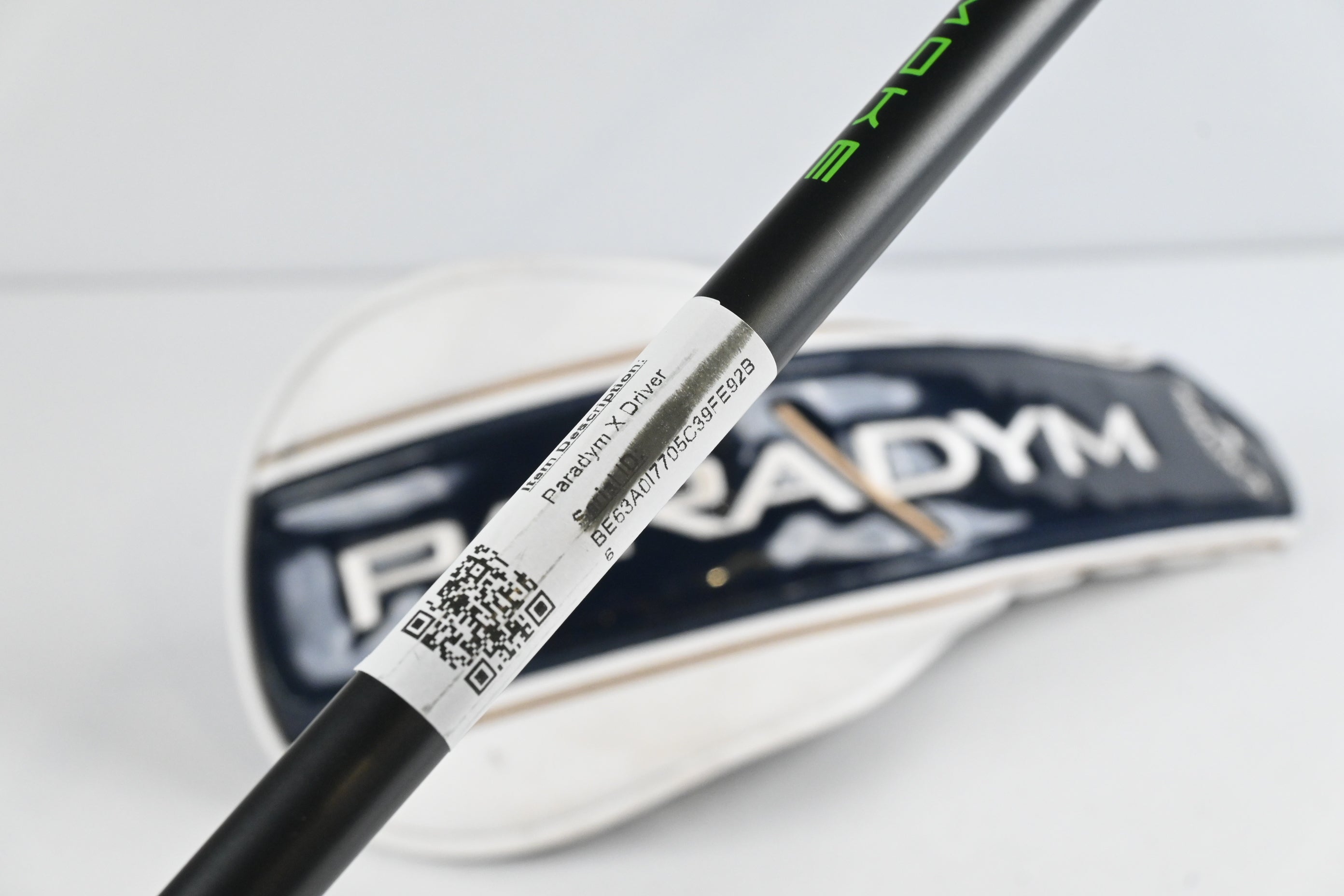 Callaway Paradym X Driver / 10.5 Degree / X-Flex Hzrdus Smoke Green 70 Shaft
