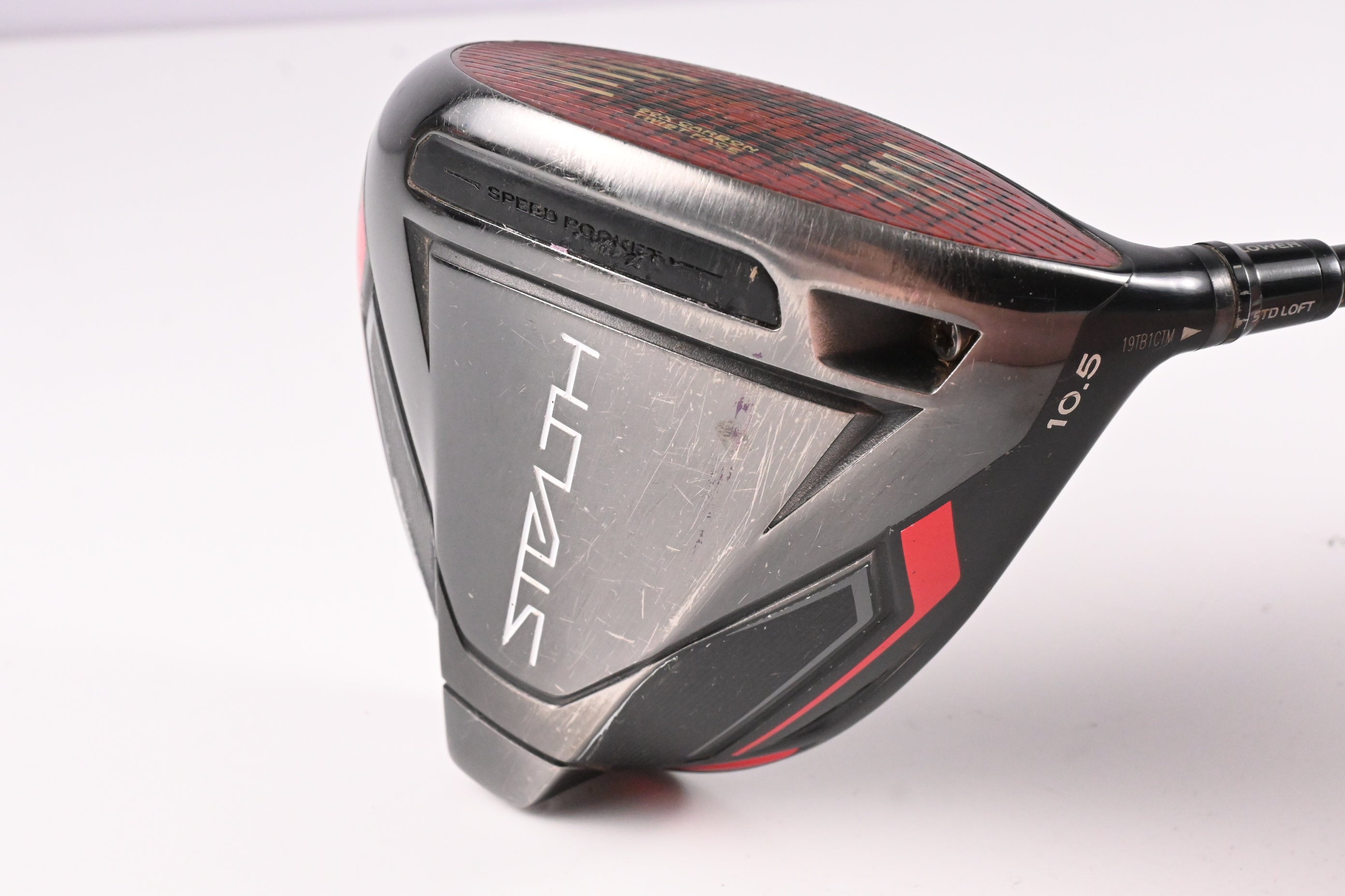 Taylormade Stealth Driver / 10.5 Degree / Regular Flex Ventus Red 5 Shaft