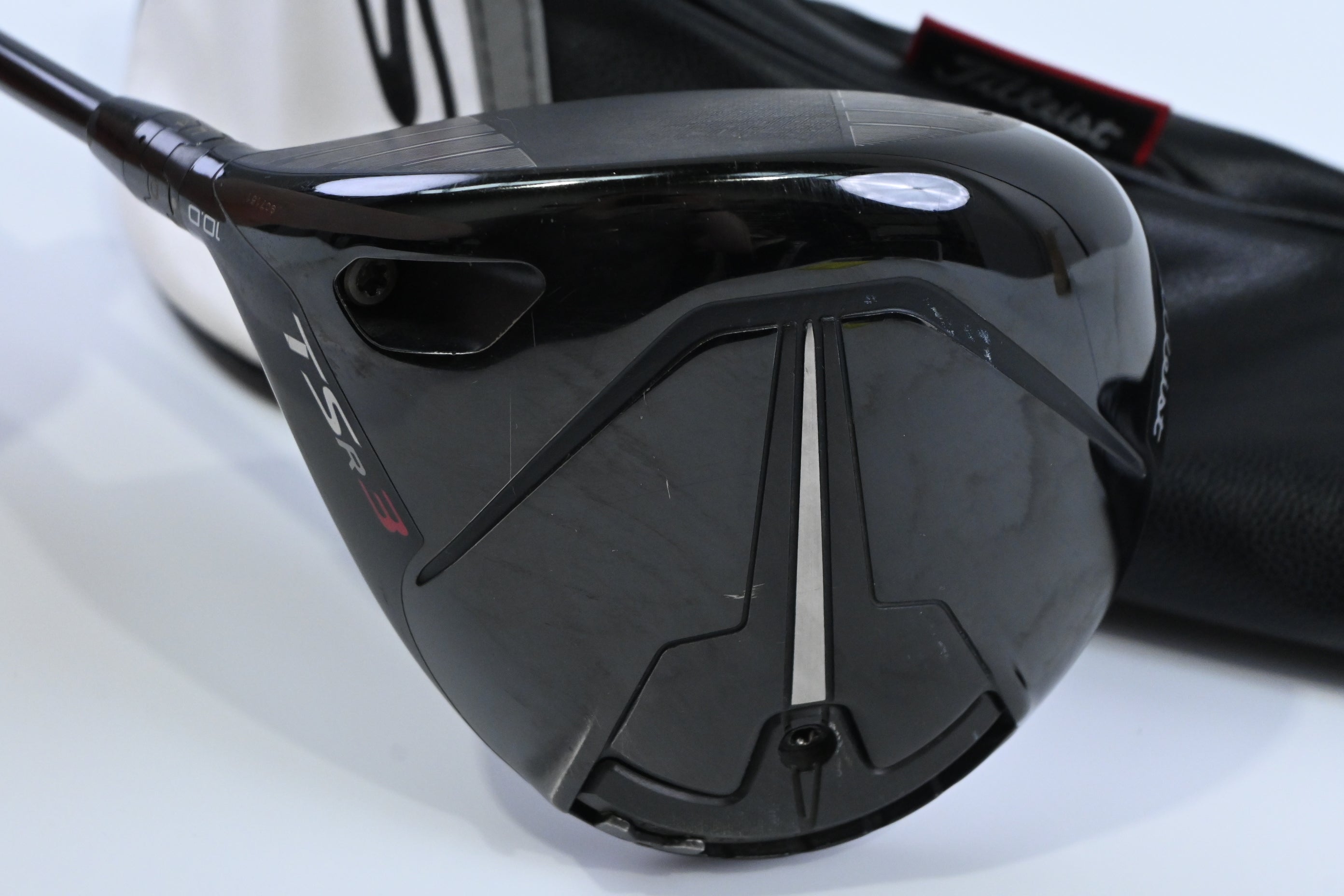 Left Hand Titleist TSR3 Driver / 10 Degree / Stiff Flex Tensei AV Raw Blue 55