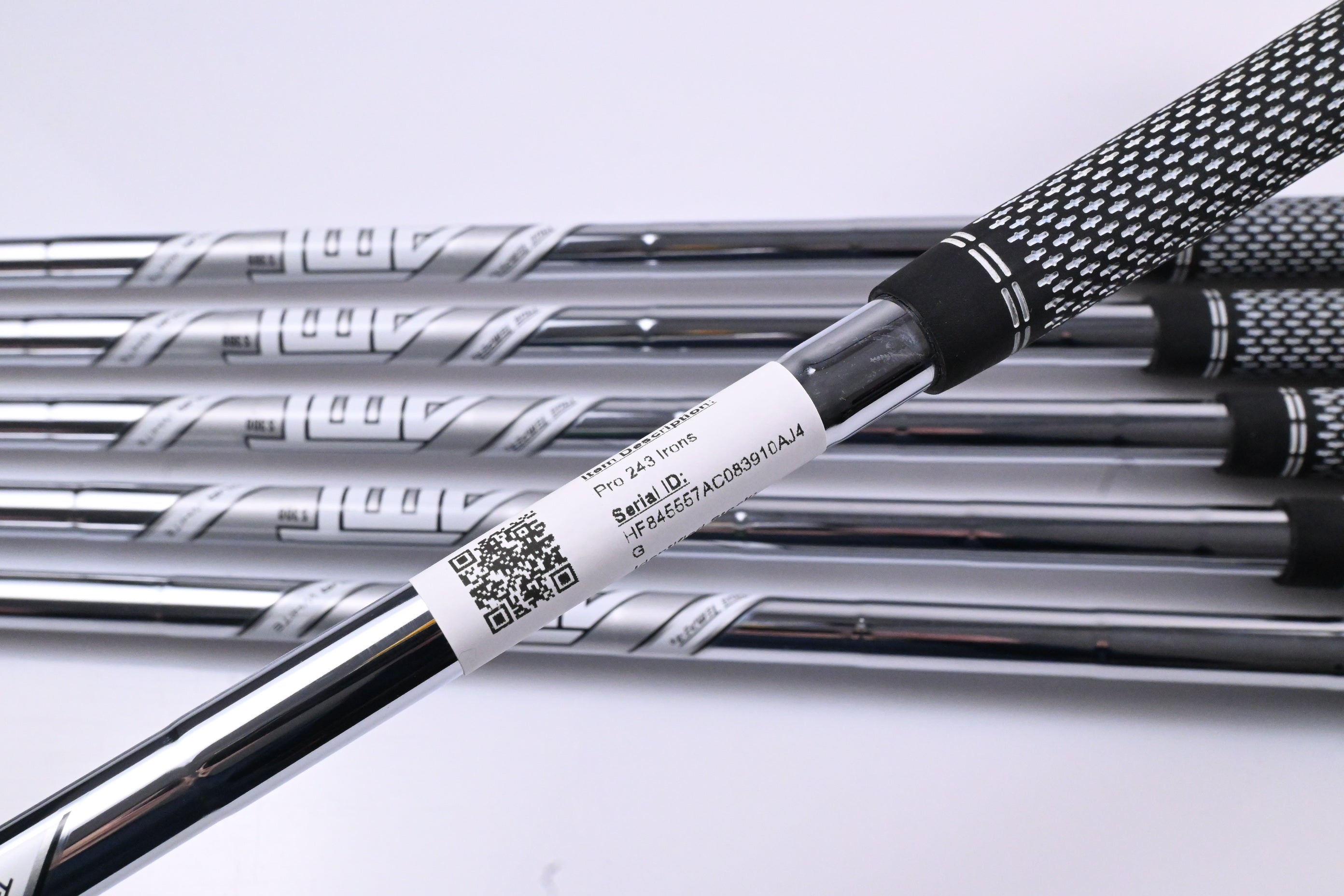 Mizuno Pro 243 Irons / 5-PW / Stiff Flex AMT Tour White S300 Shafts