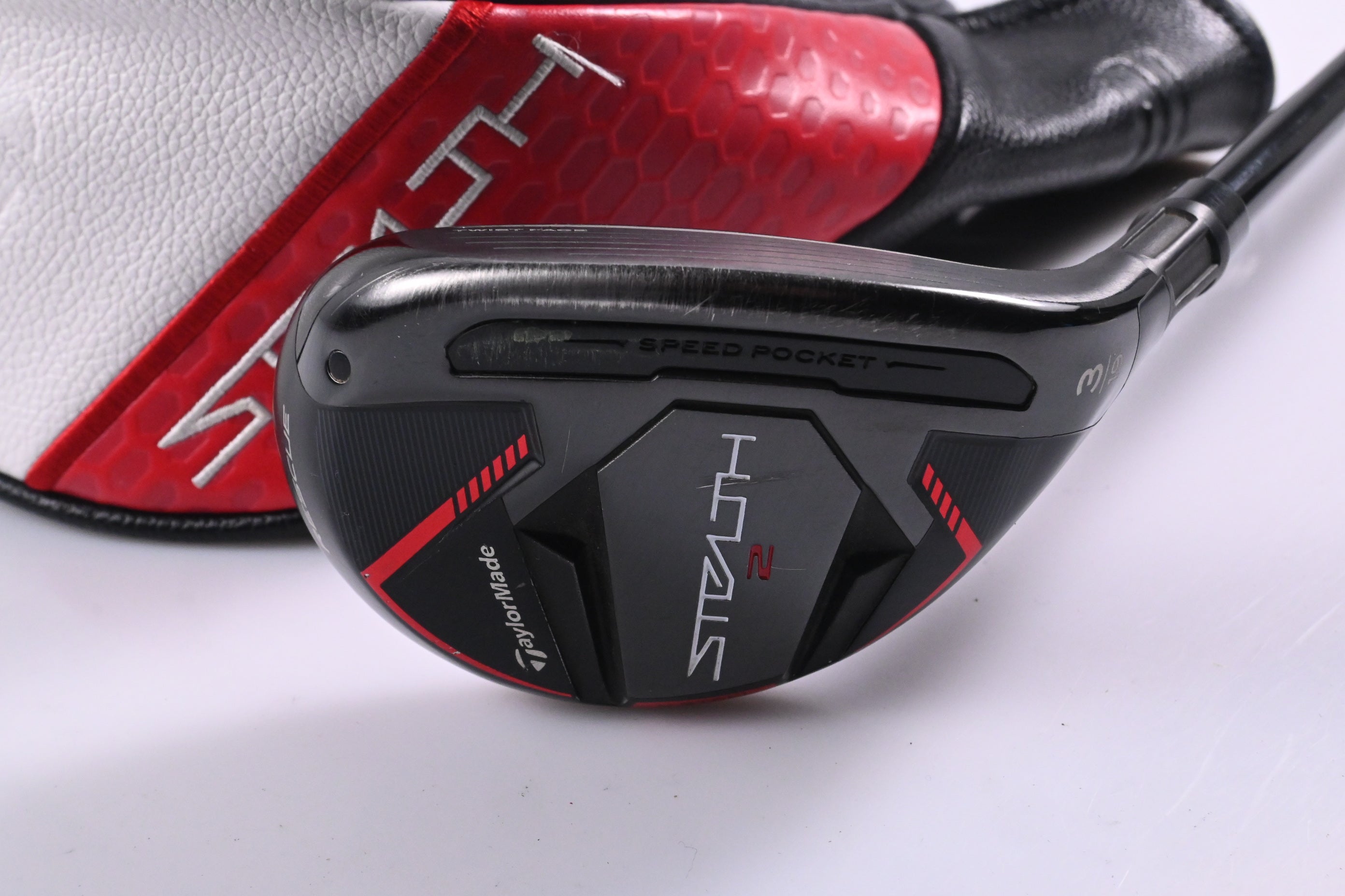 Taylormade Stealth 2 #3 Hybrid / 19 Degree / Stiff Flex Fujikura Ventus Red 7 Shaft