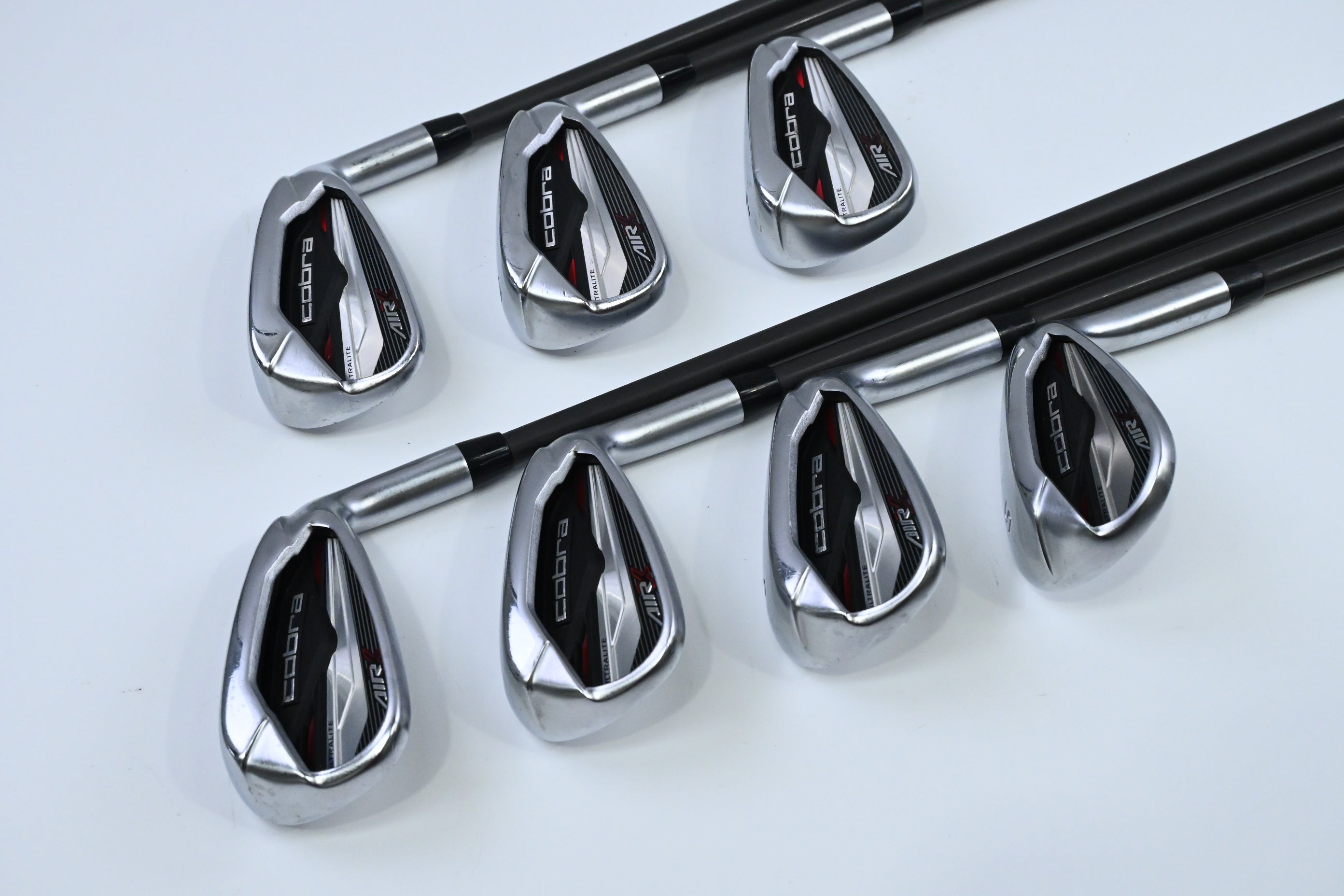 Cobra Air-X Irons / 5-PW+SW / Senior Flex Cobra Ultralite 45 Shafts