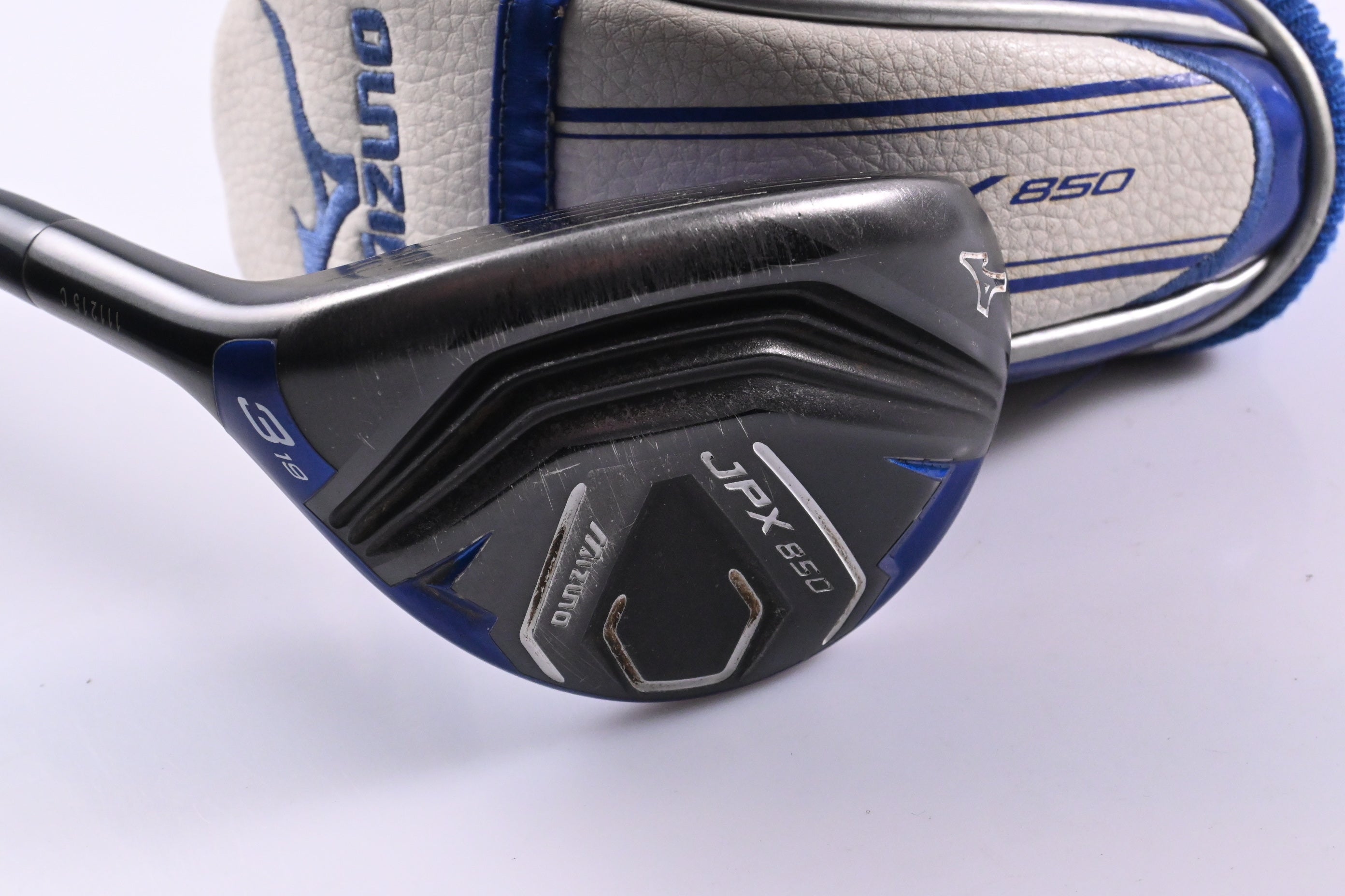Left Hand Mizuno JPX 850 #3 Hybrid / 19 Degree / Regular Flex Mizuno Orochi 65