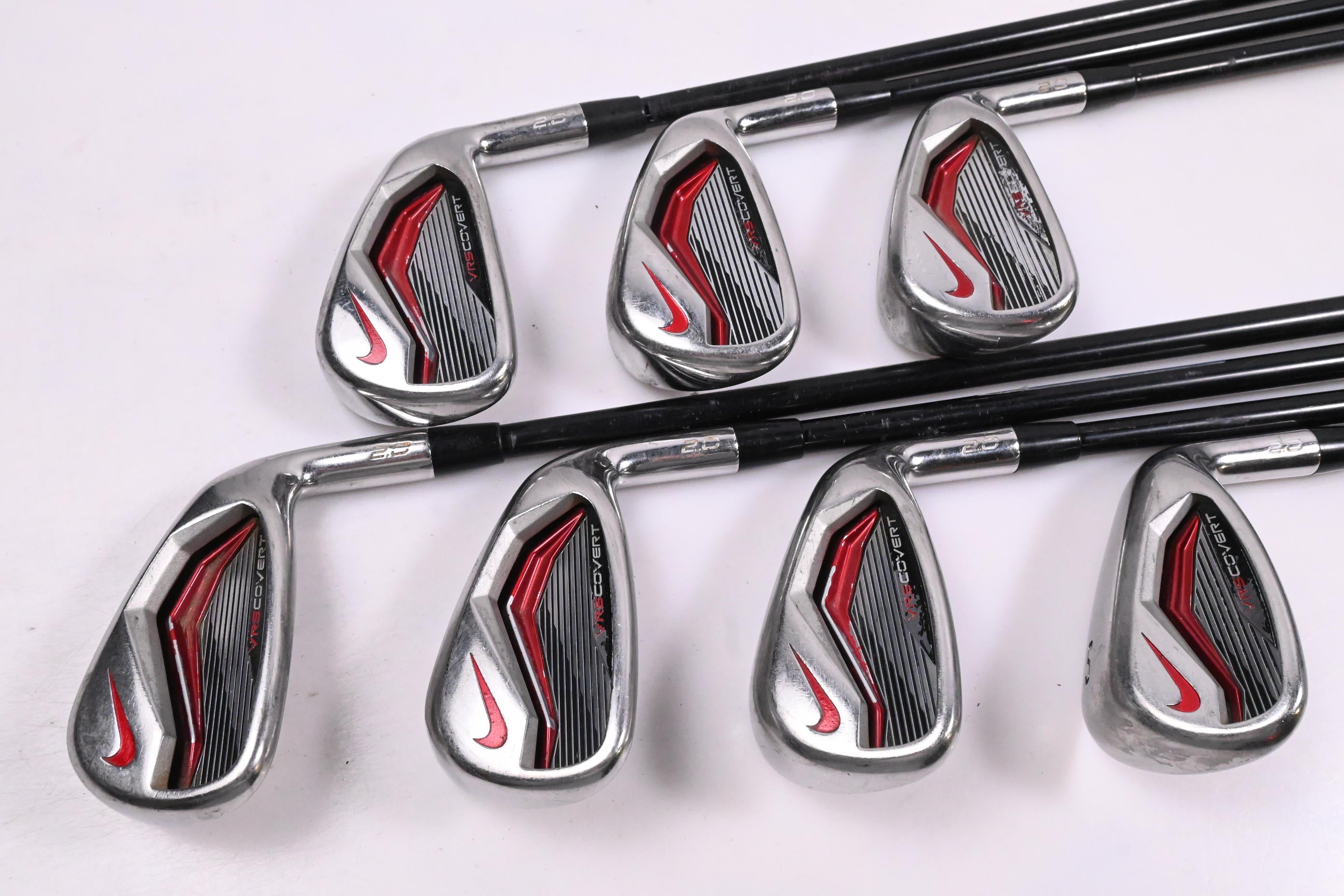 Ladies Nike VR-S Covert 2.0 Irons / 5-PW+SW / Ladies Flex Kuro Kage 70 Shafts