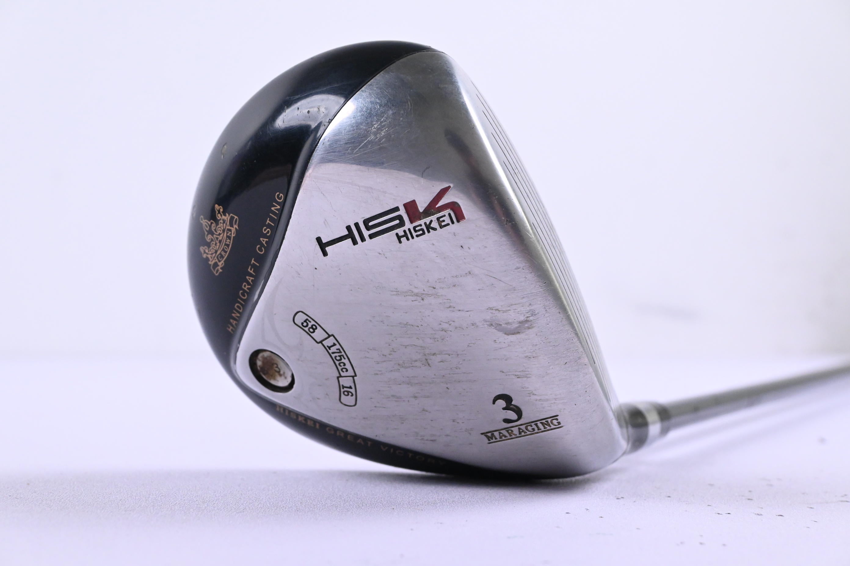 Hiskei Great Victory #3 Wood / 16 Degree / Regular Flex Hiskei Shaft