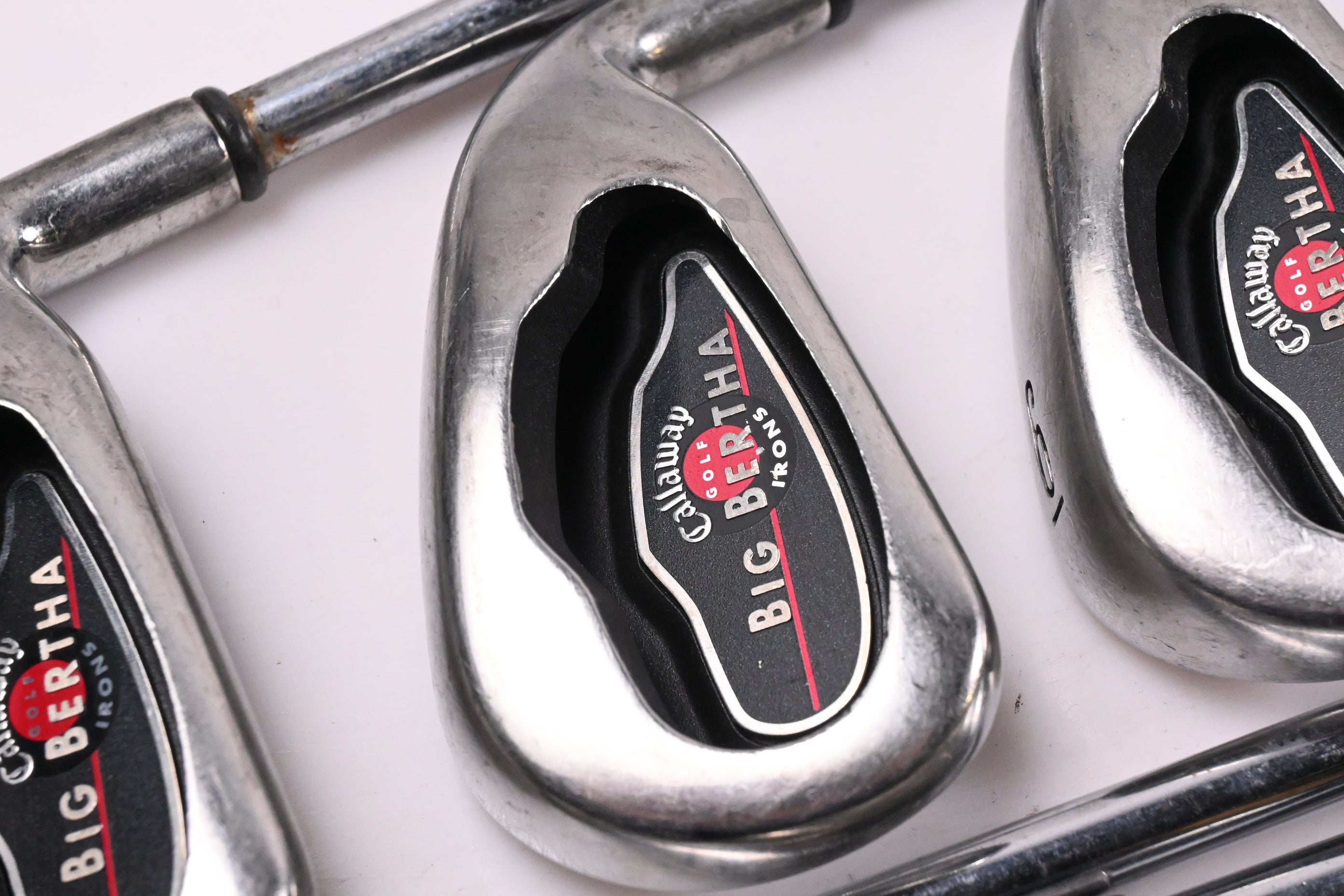 Callaway Big Bertha 2004 Irons / 4-PW+GW+SW / Uniflex Callaway Big Bertha Shafts