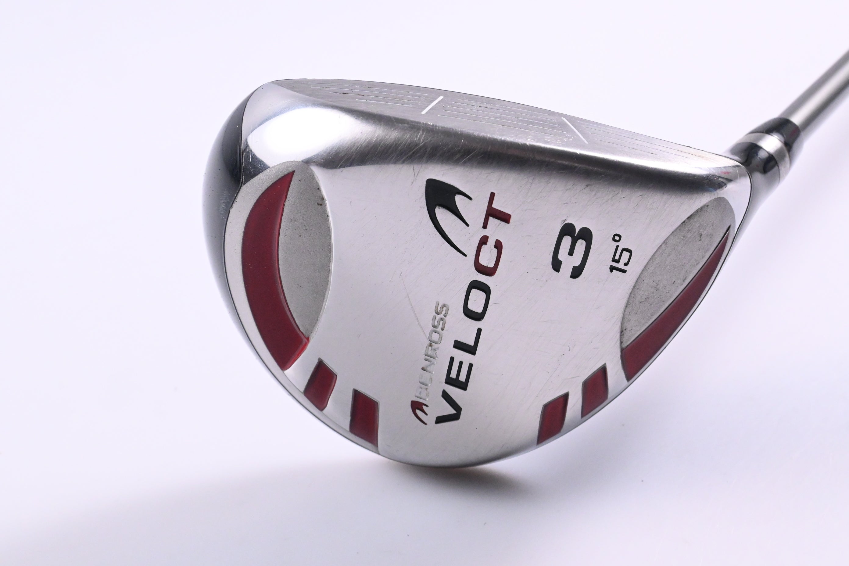 Benross Velo CT #3 Wood / 15 Degree / Regular Flex Pro Launch Black Platinum