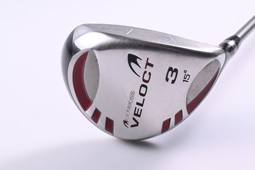 Benross Velo CT #3 Wood / 15 Degree / Regular Flex Pro Launch Black Platinum