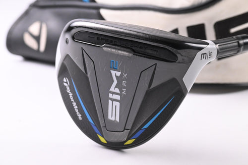 Taylormade SIM2 Max #3 Wood / 15 Degree / Stiff Flex Fujikura Ventus Blue 6 Shaft