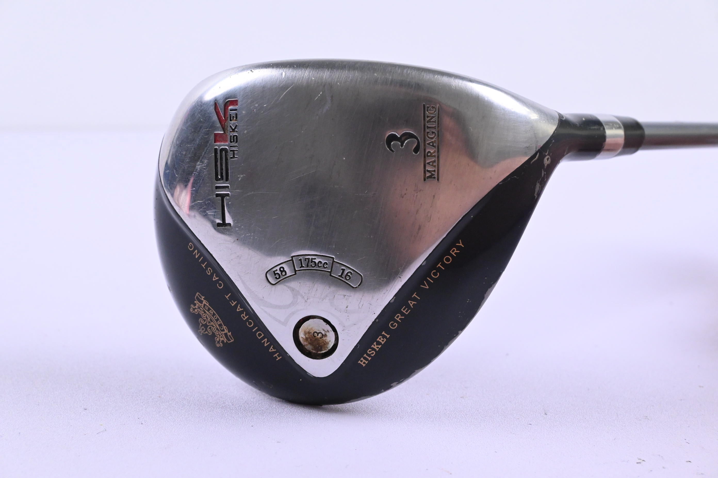 Hiskei Great Victory #3 Wood / 16 Degree / Regular Flex Hiskei Shaft